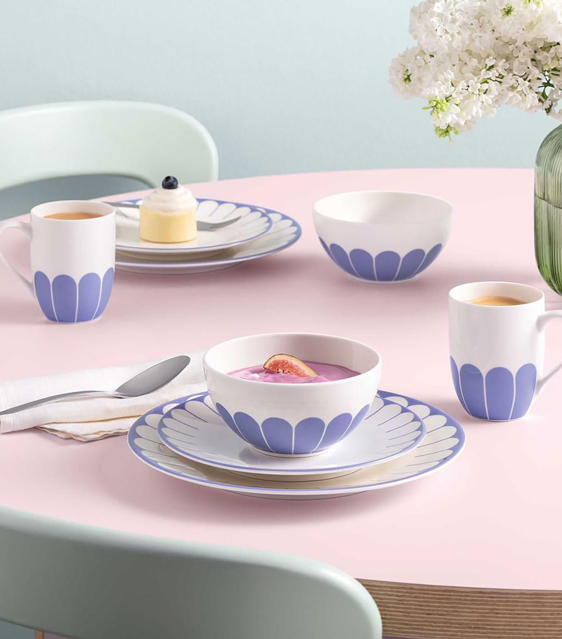 Bowl para cereal Fleur Bleu
