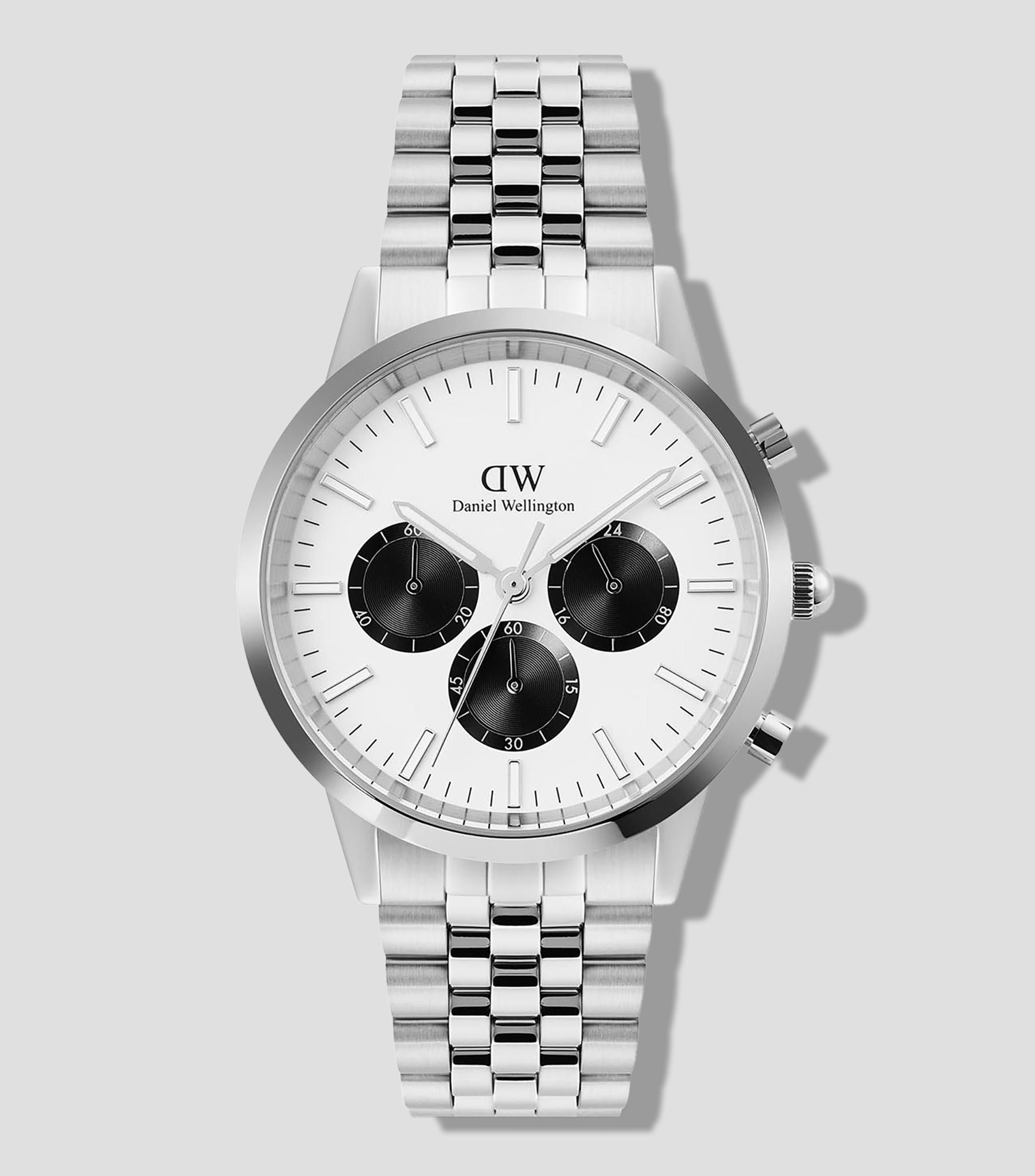 Reloj para Hombre DW Iconic Chrono casual blanco