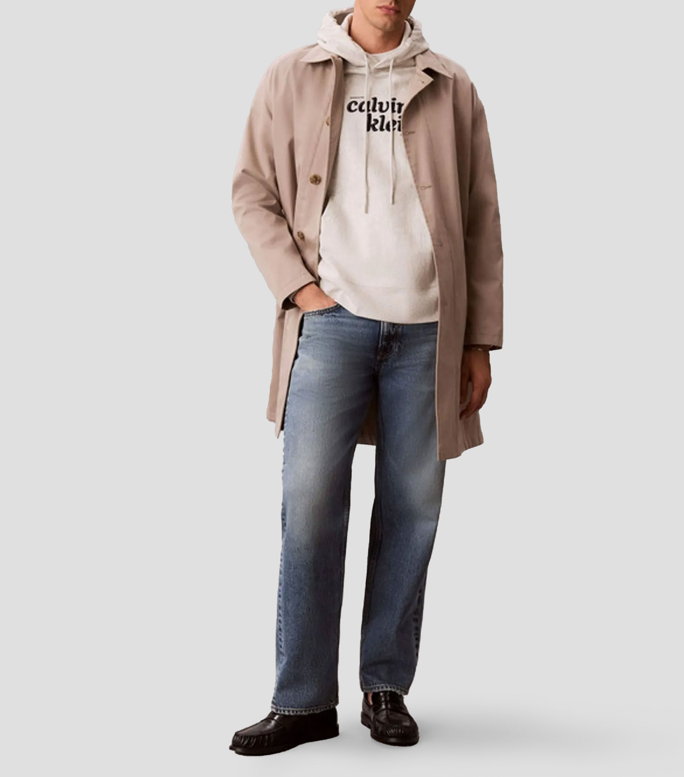 Sudadera canguro con capucha Hombre