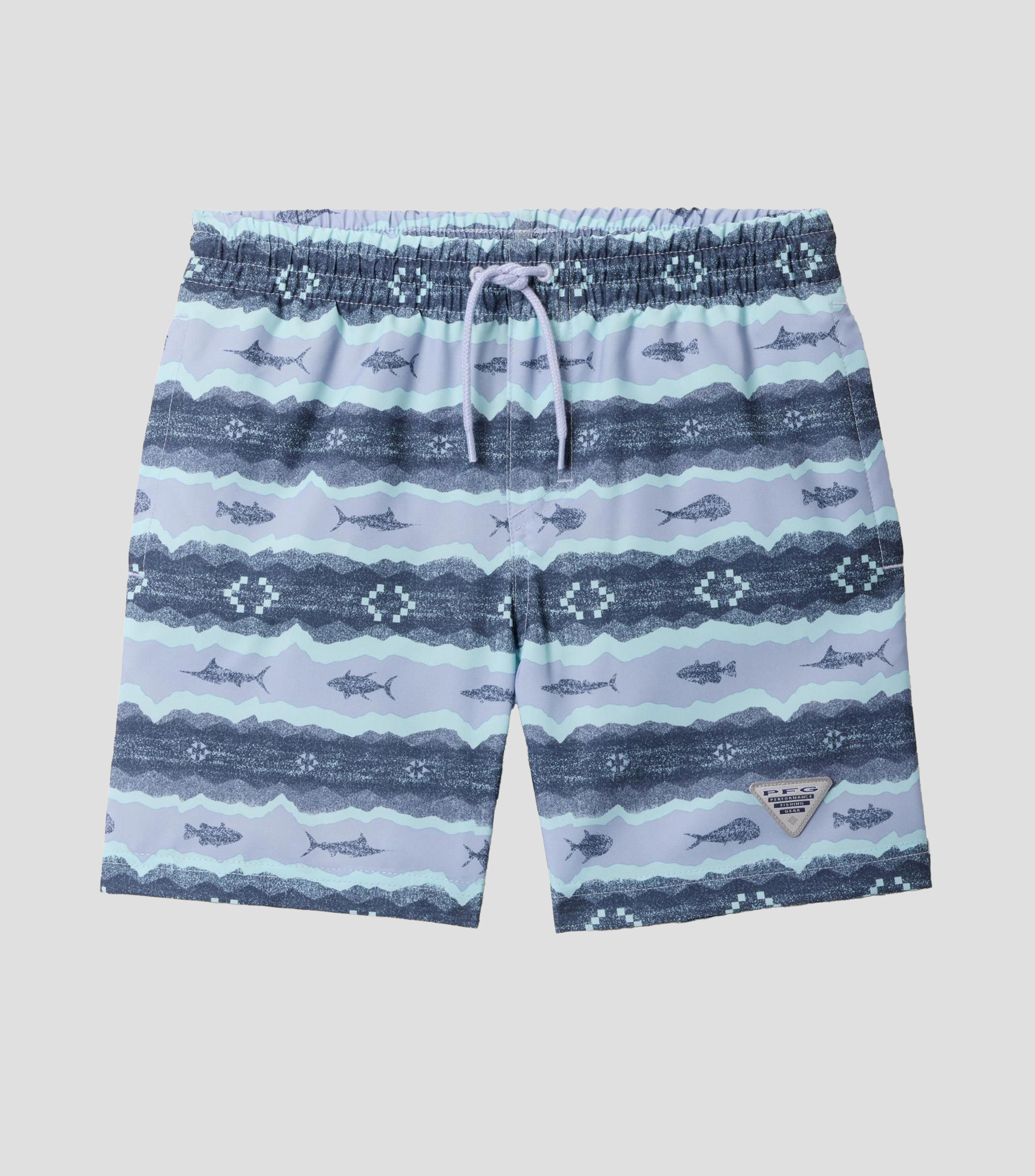 Traje de baño corto con estampado Niño