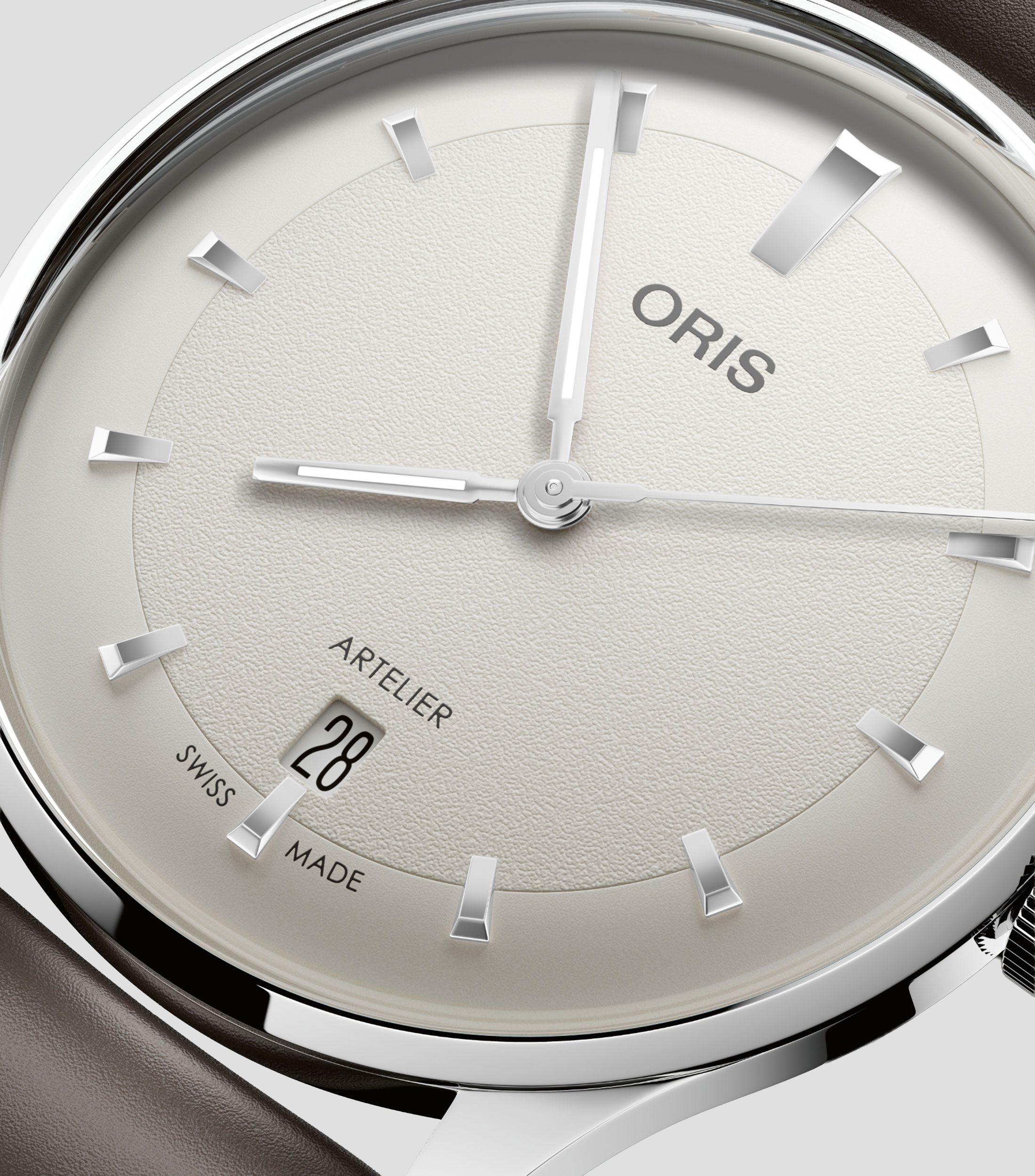 Reloj para Hombre Artelier Date casual, plateado