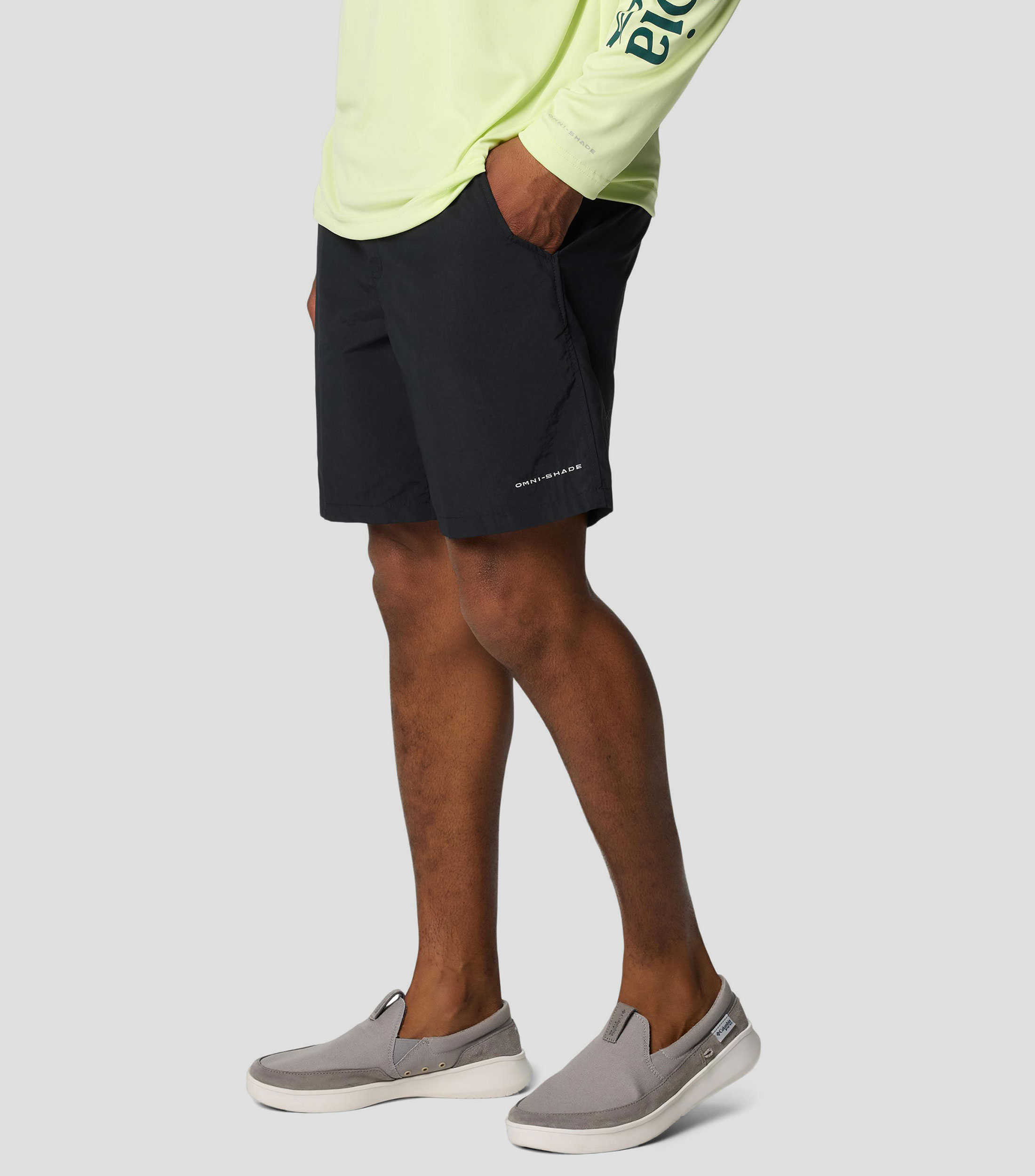 Short deportivo Backcast liso Hombre