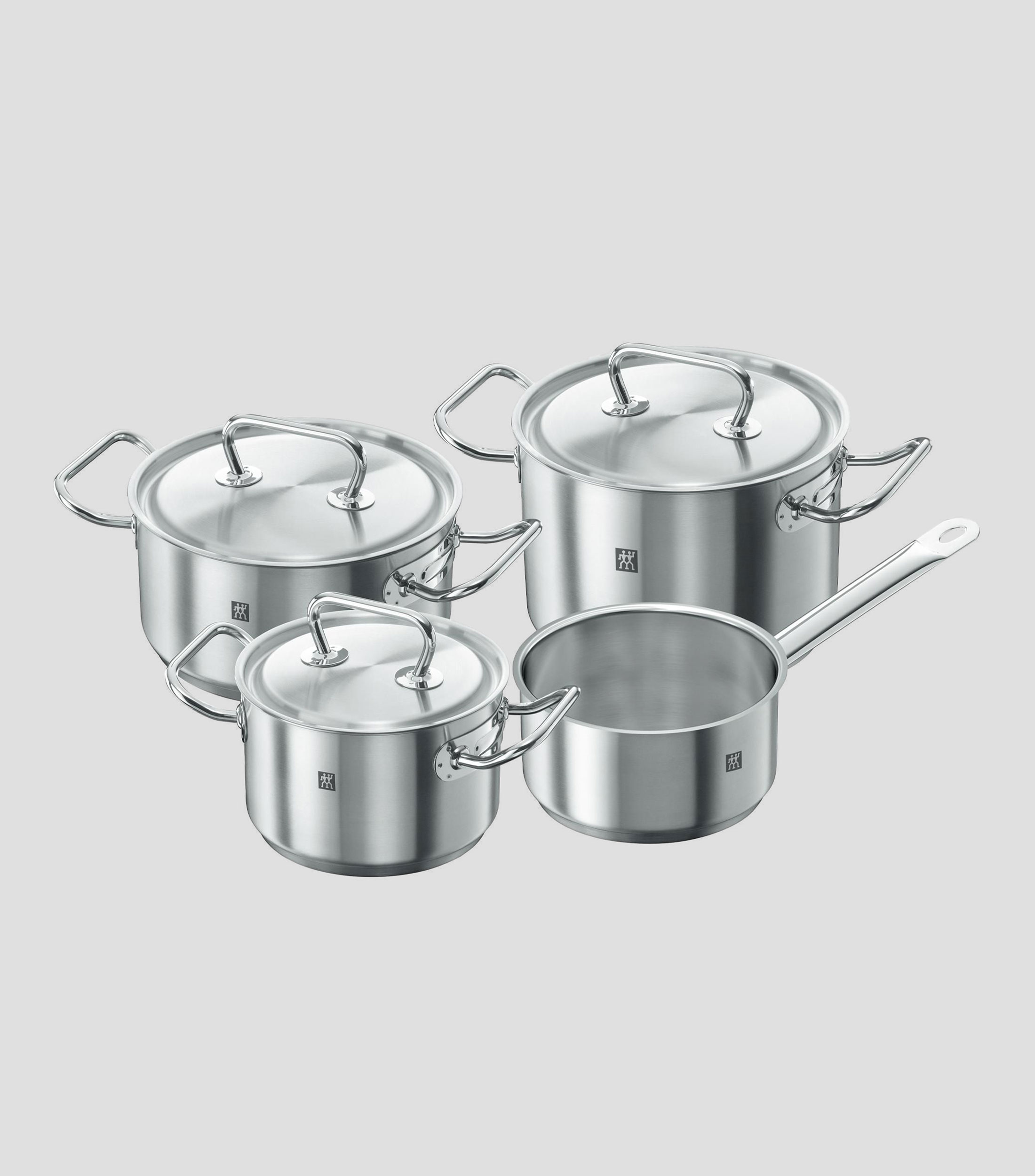 Bateria de Cocina en Acero inoxidable 7 Piezas