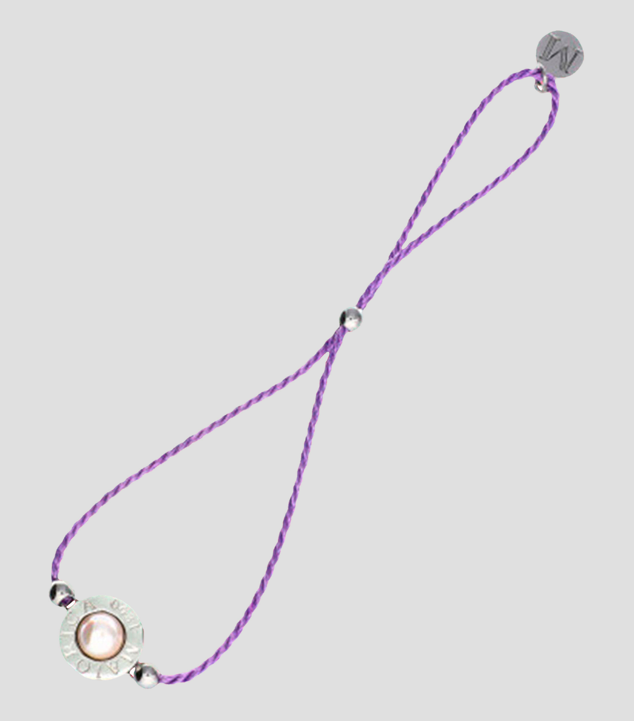 Brazalete ajustable con perla Lipari Mujer