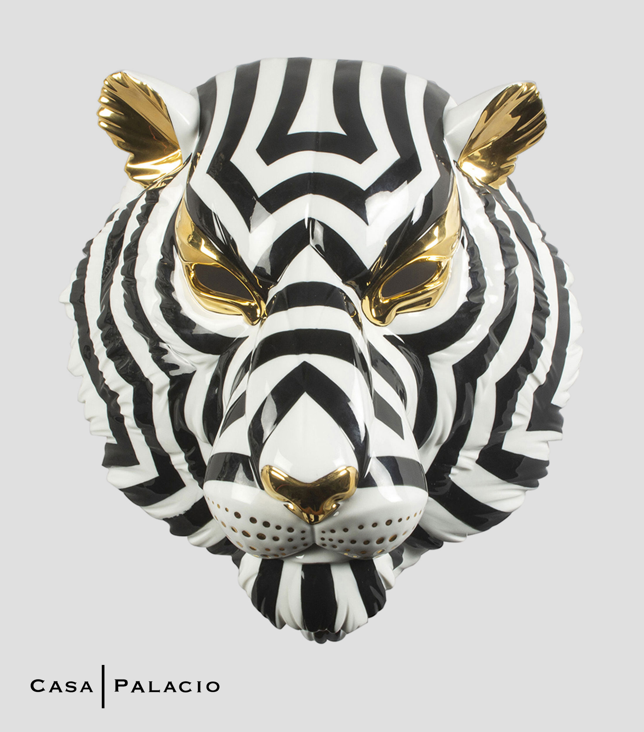 Mascara Tigre en porcelana