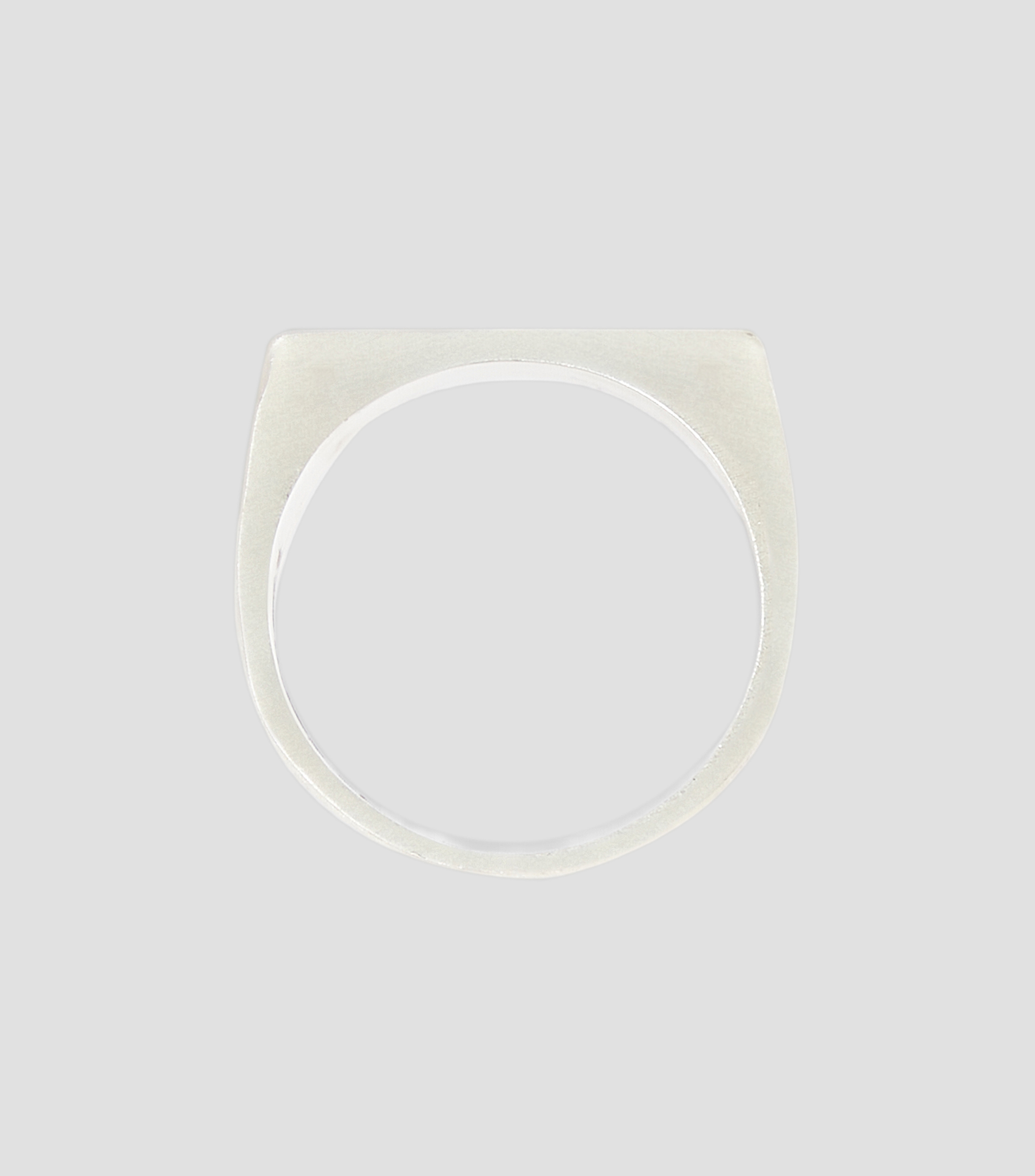 Anillo en plata Base Hombre