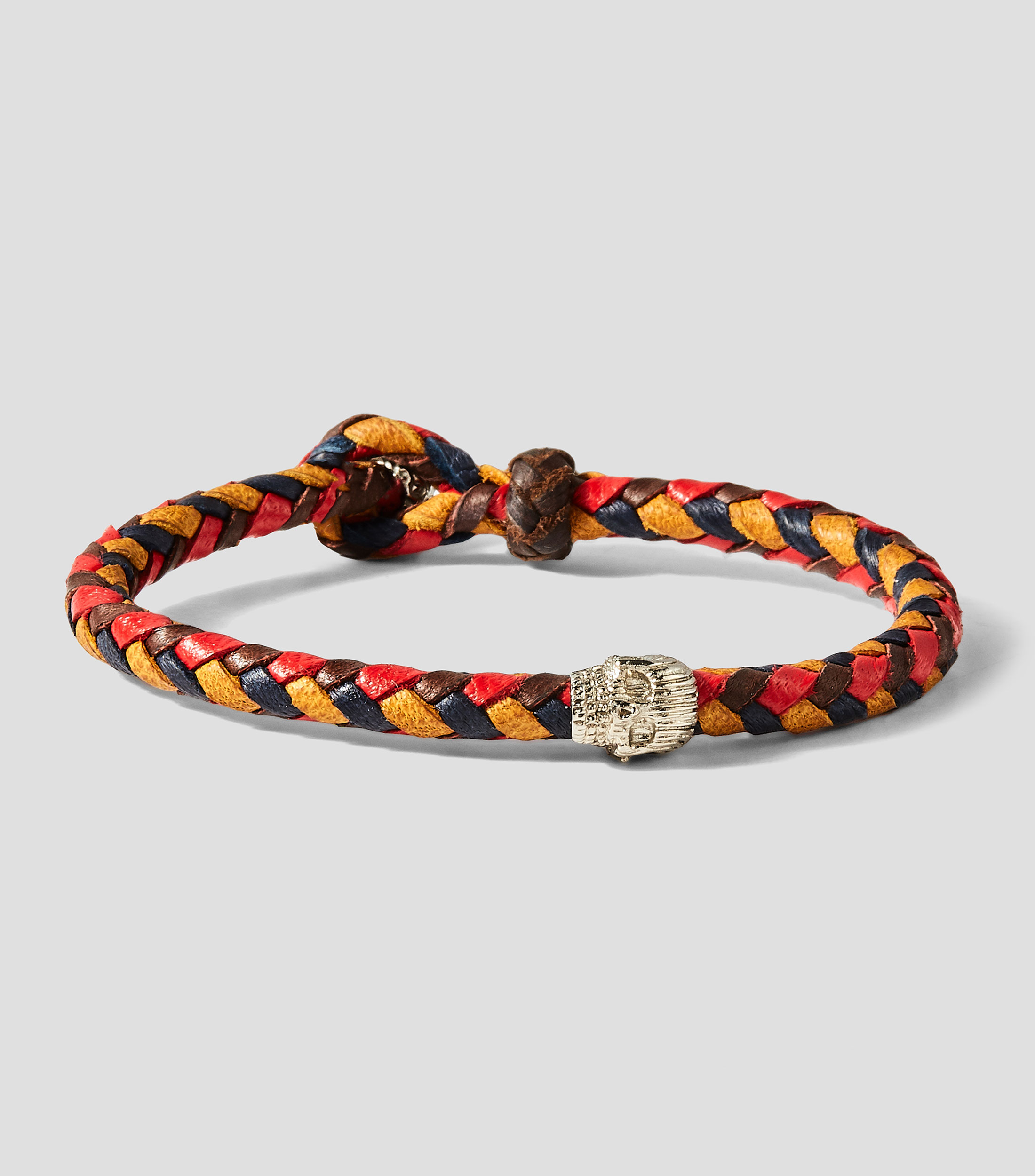 Pulsera Trenzada de Piel Hombre