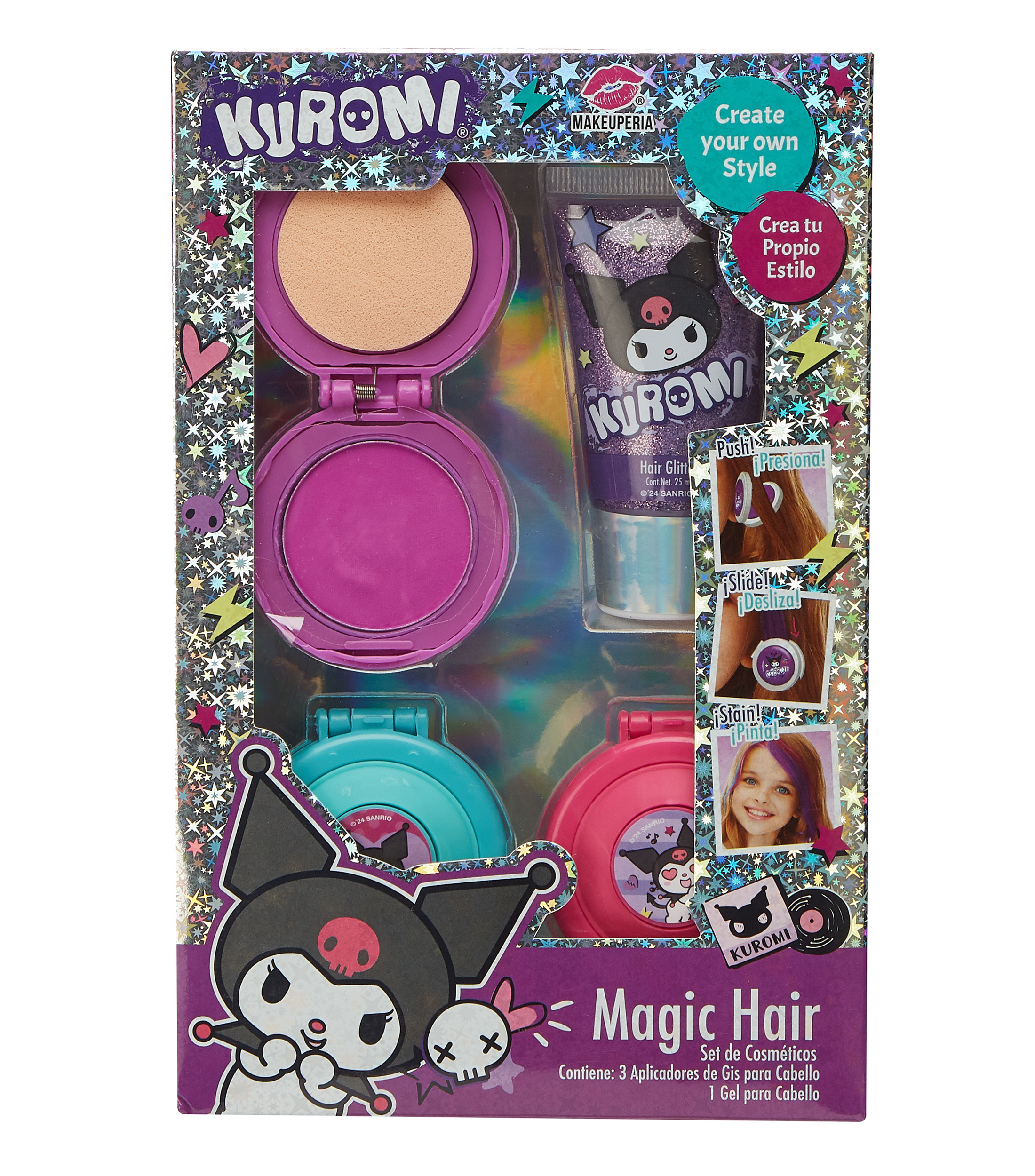 Set de cosmeticos Magic Hair Kuromi