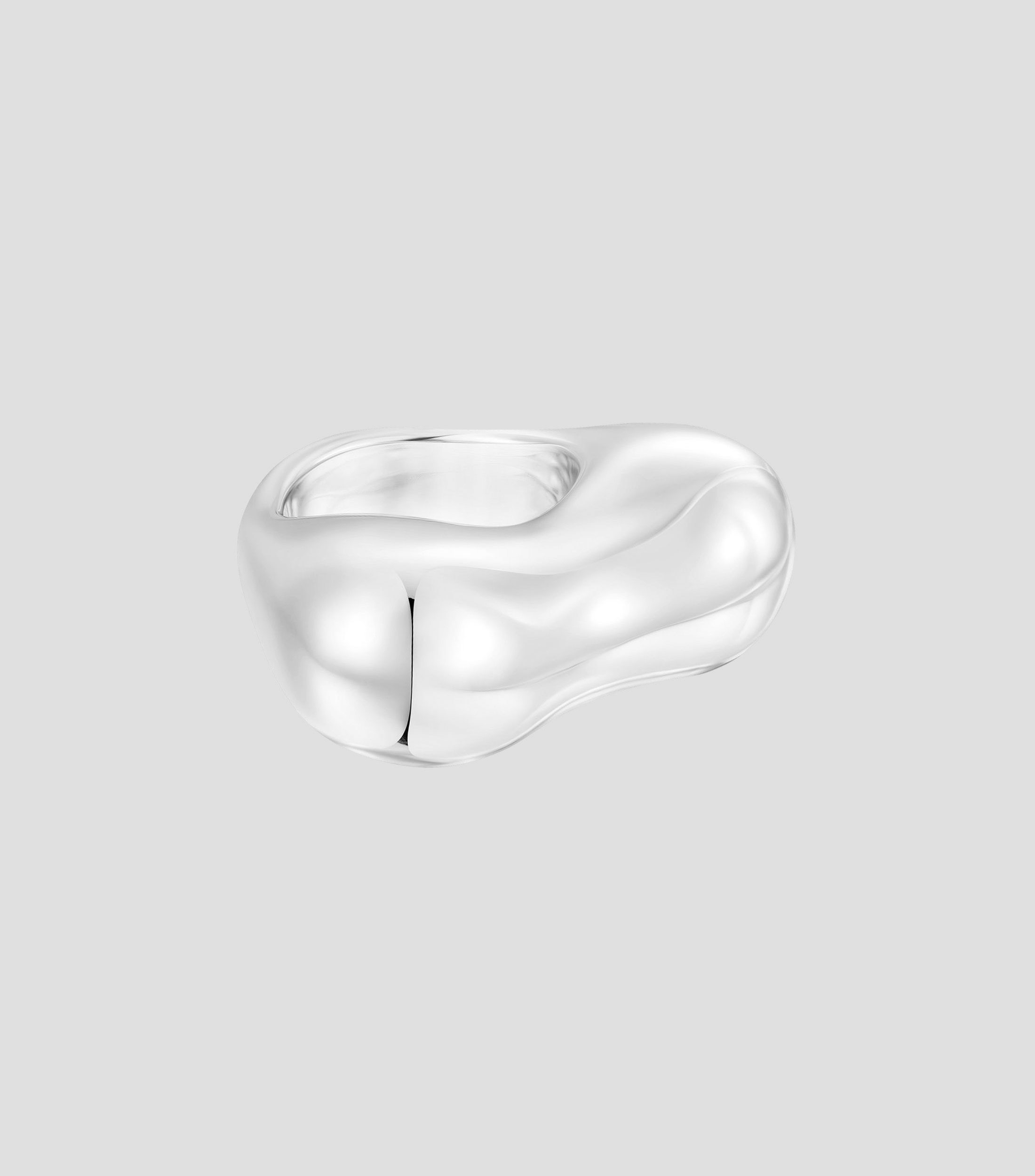 Anillo abombado en Plata .925 Tabit Mujer