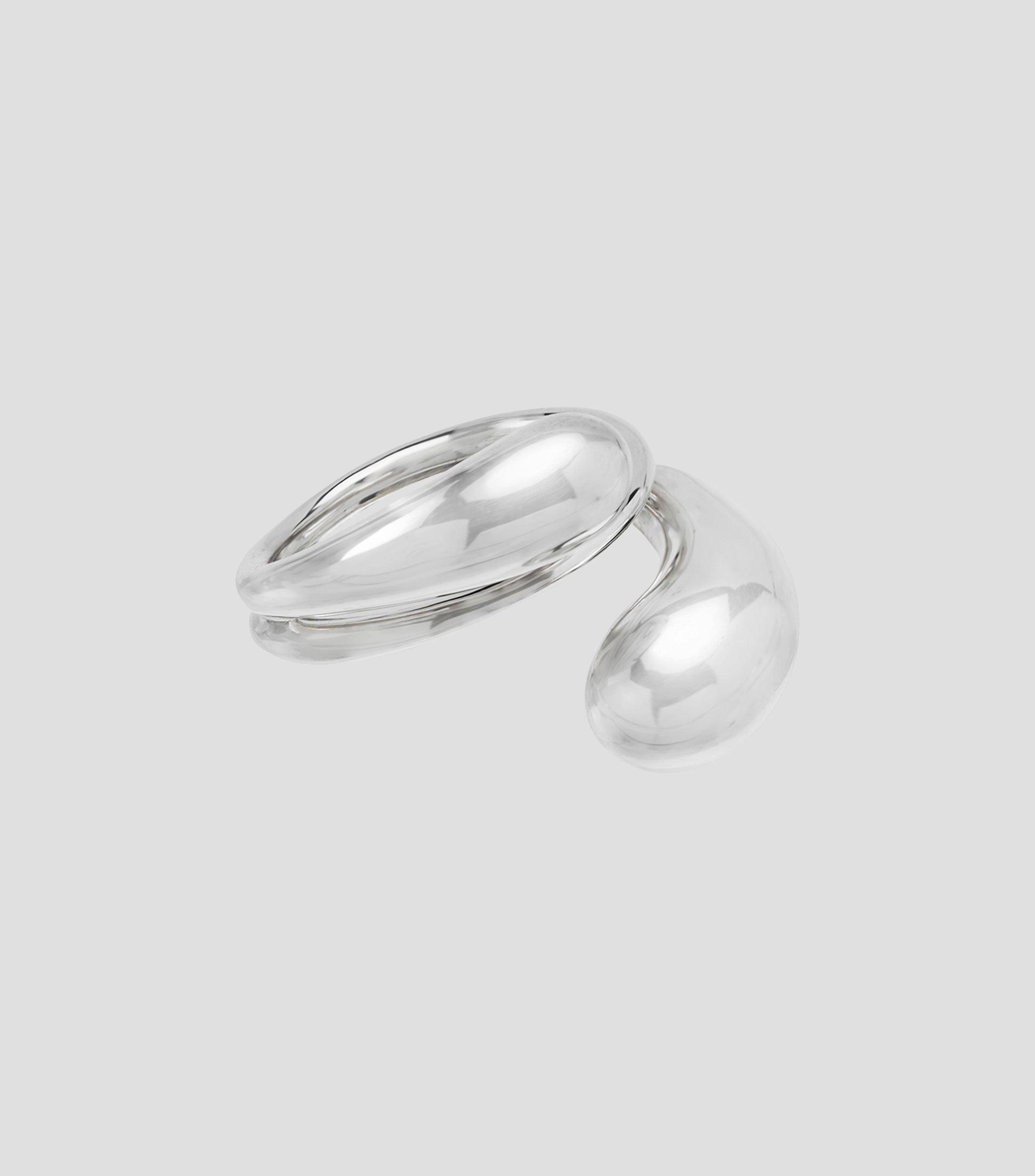 Anillo Vaiven en Plata .925, talla 55 Mujer