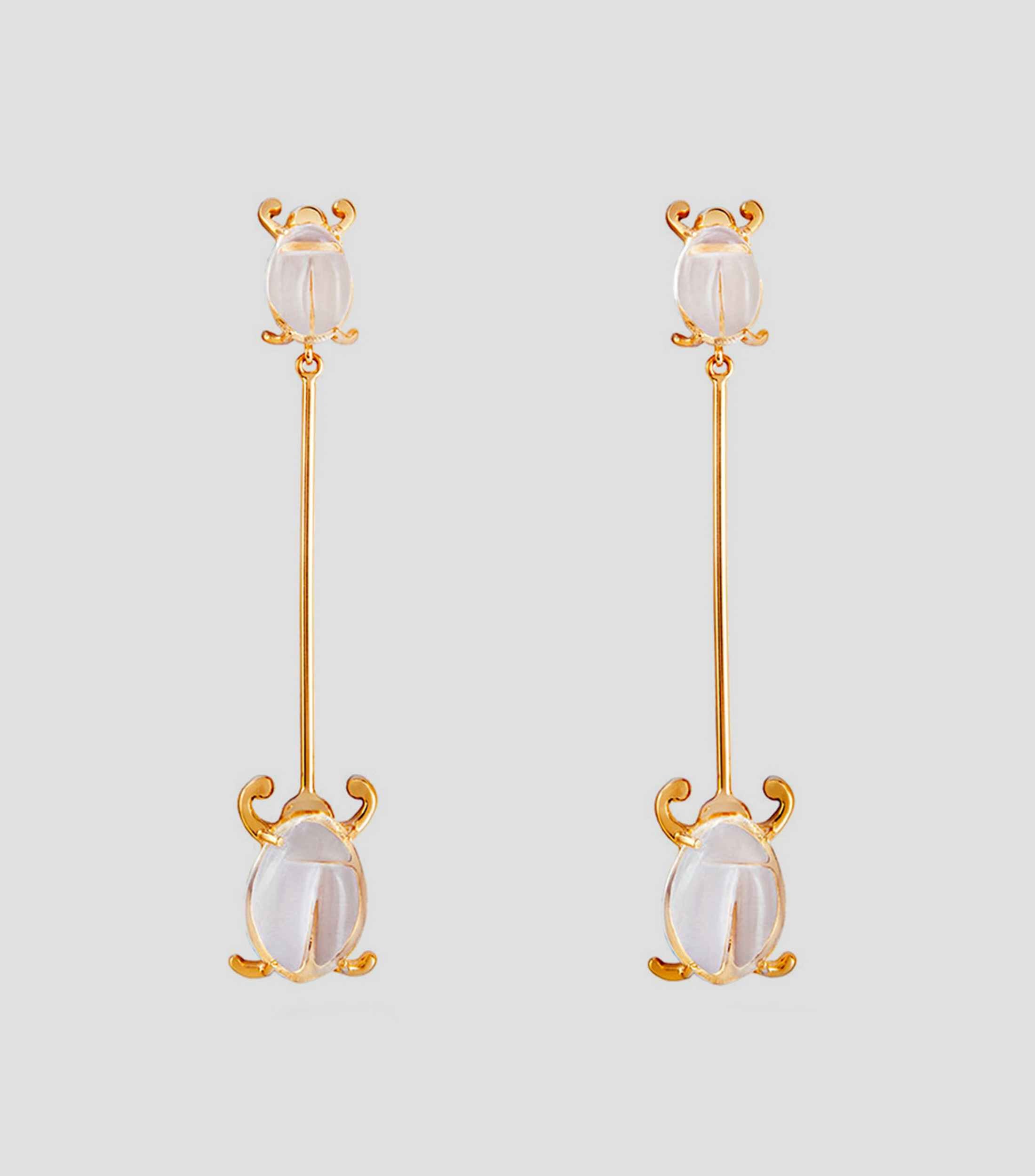 Aretes en plata Aire Mujer