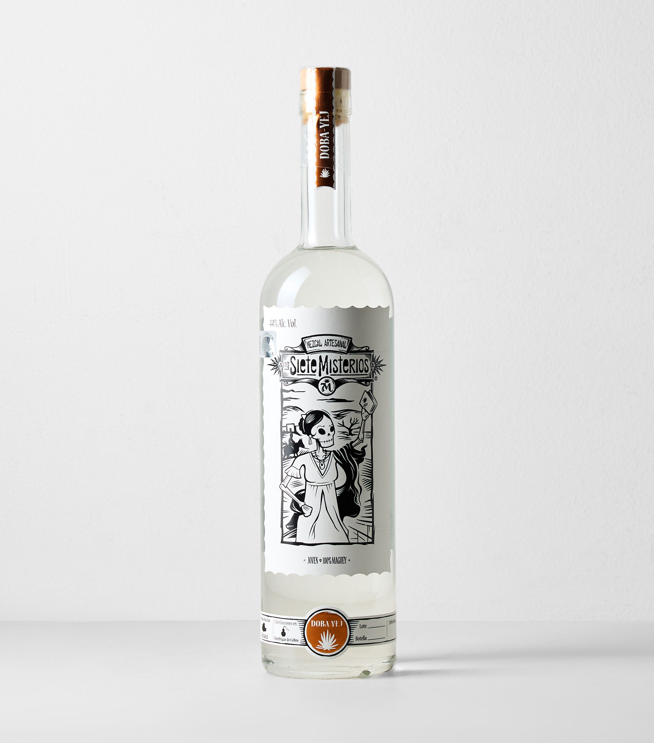 Mezcal artesanal Los Siete Misterios Doba Yej, 750 ml