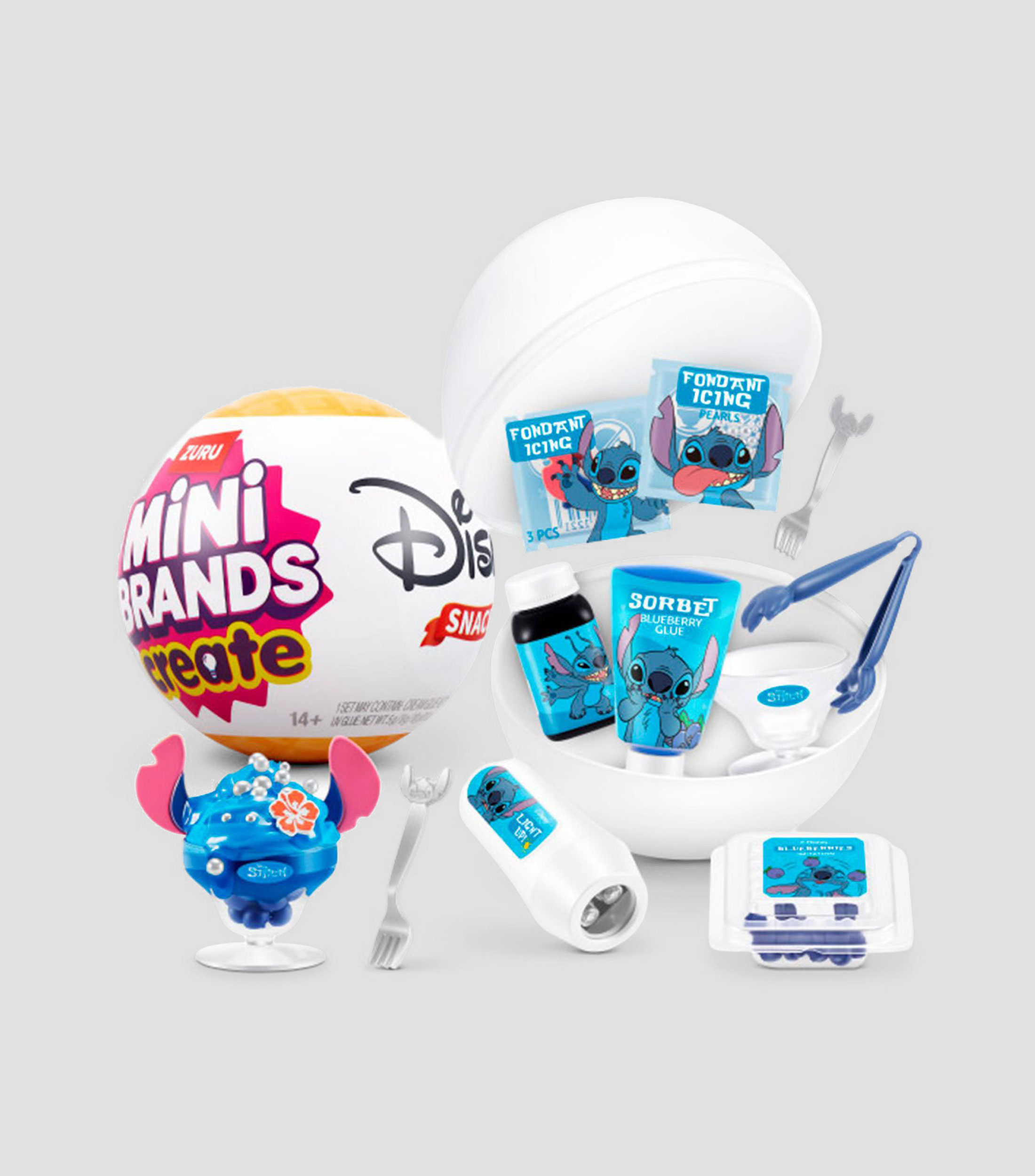 Juguete sorpresa Capsula Mini Brands Create Disney Snacks Serie 1