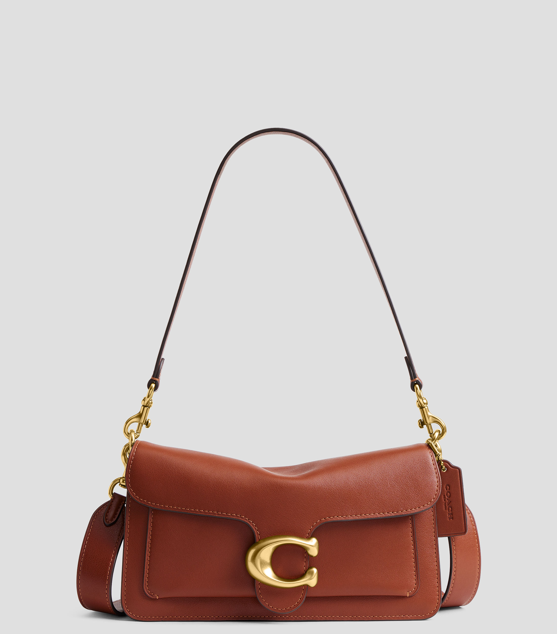 Bolsa Shoulder Marrón en piel Tabby 26 Lisa Mujer