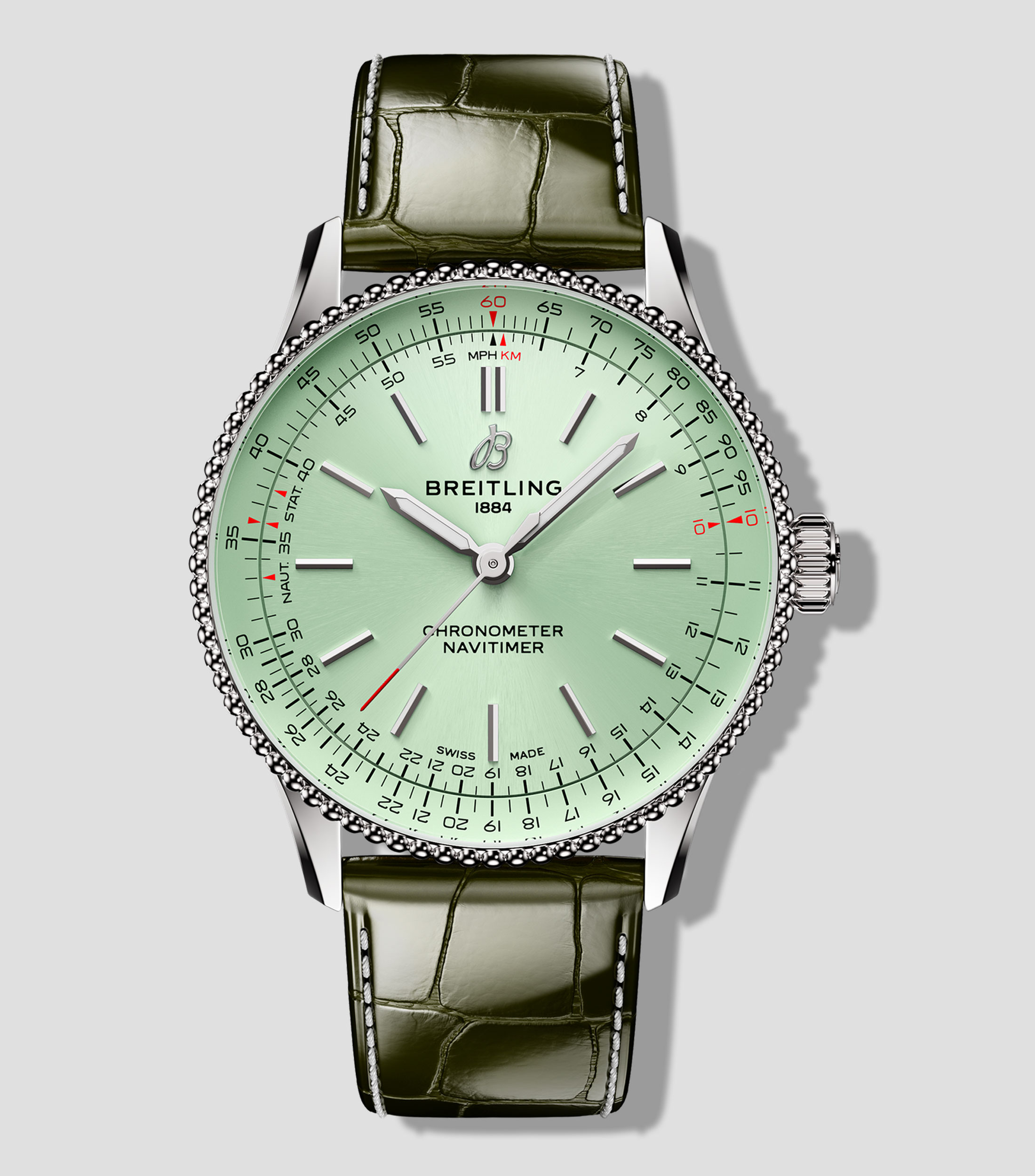 Reloj para Mujer Navitimer Automatic casual, plateado