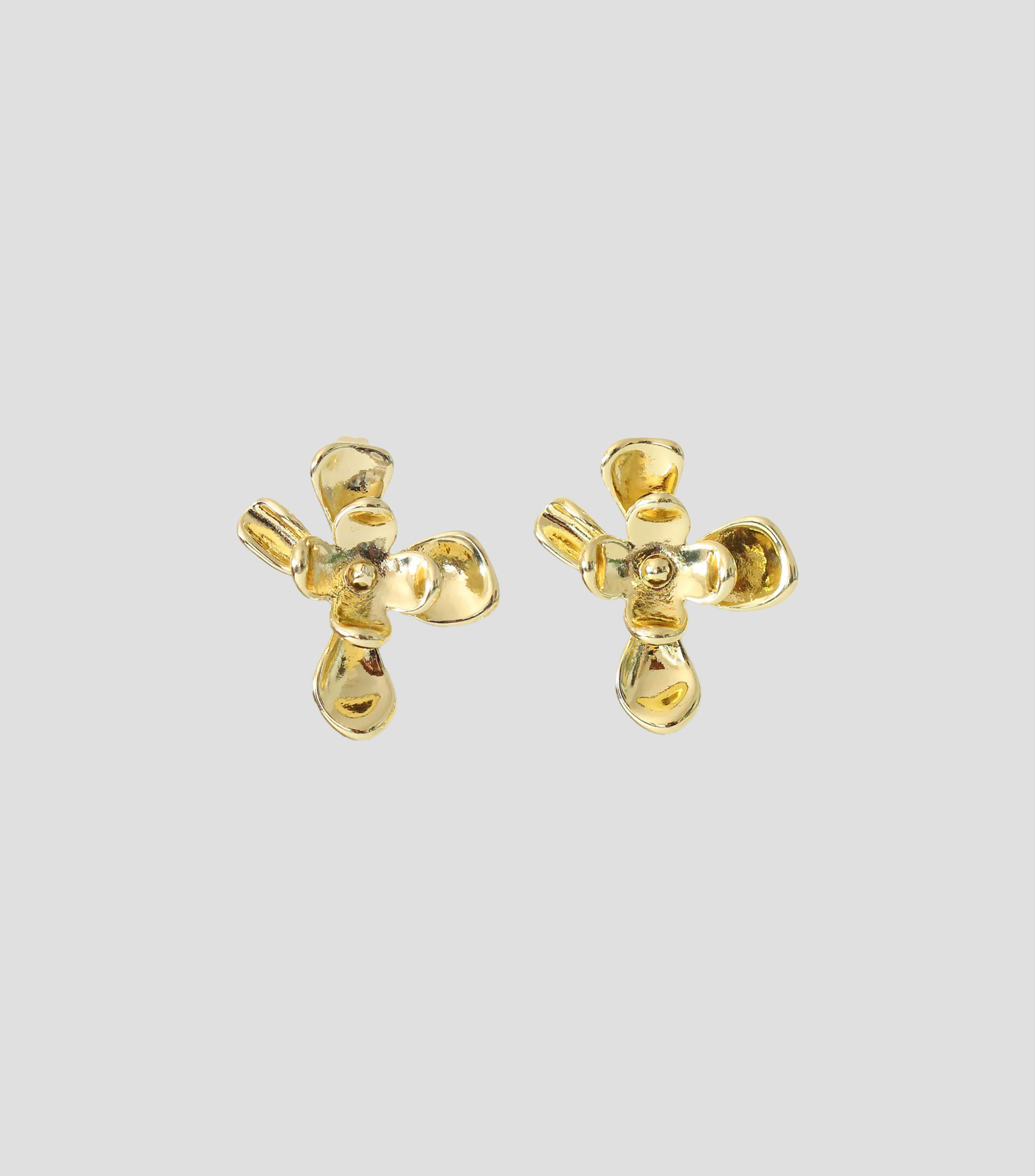 Aretes Flor 3D Mujer