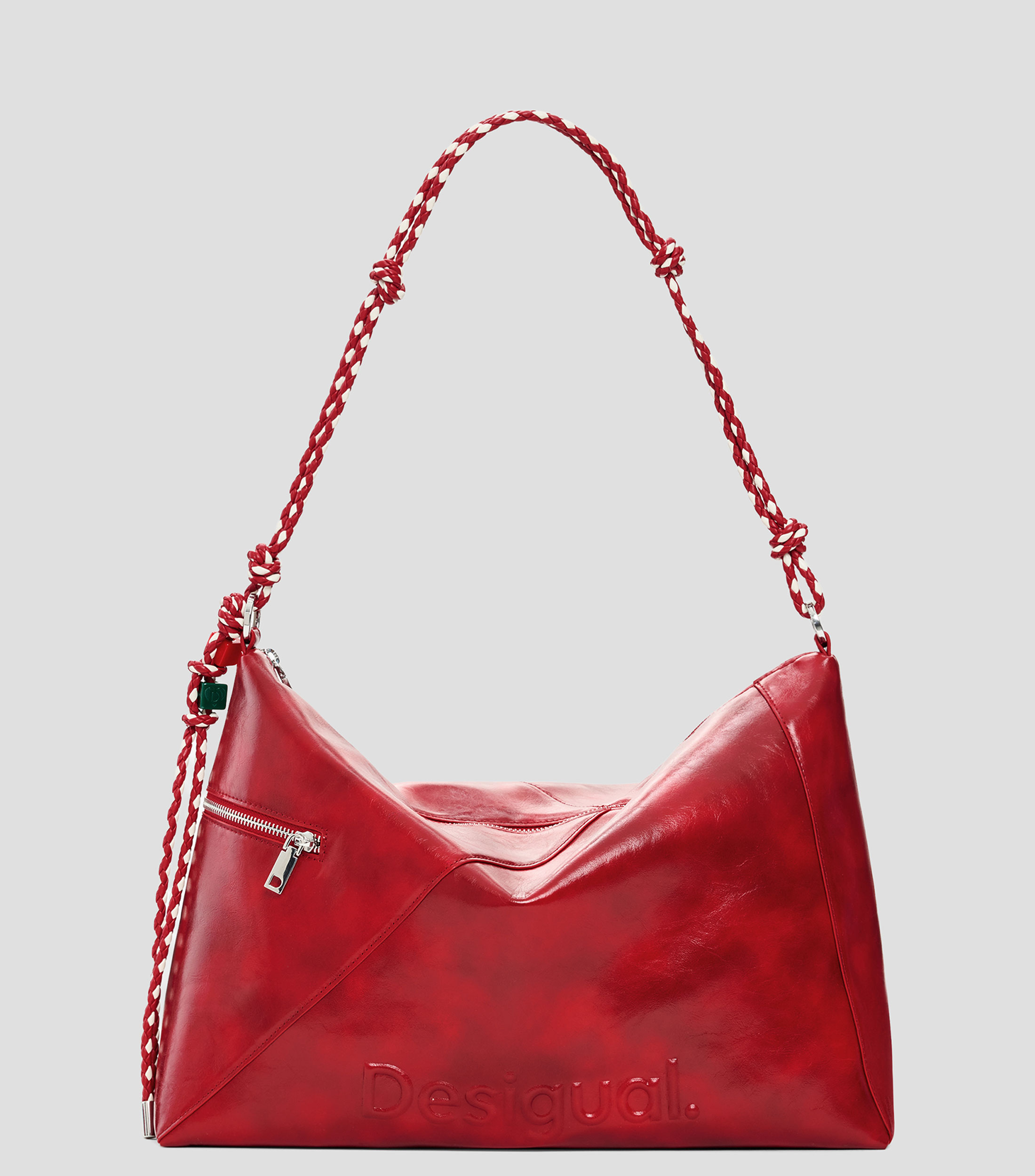 Bolsa Shoulder Leiria roja Mujer