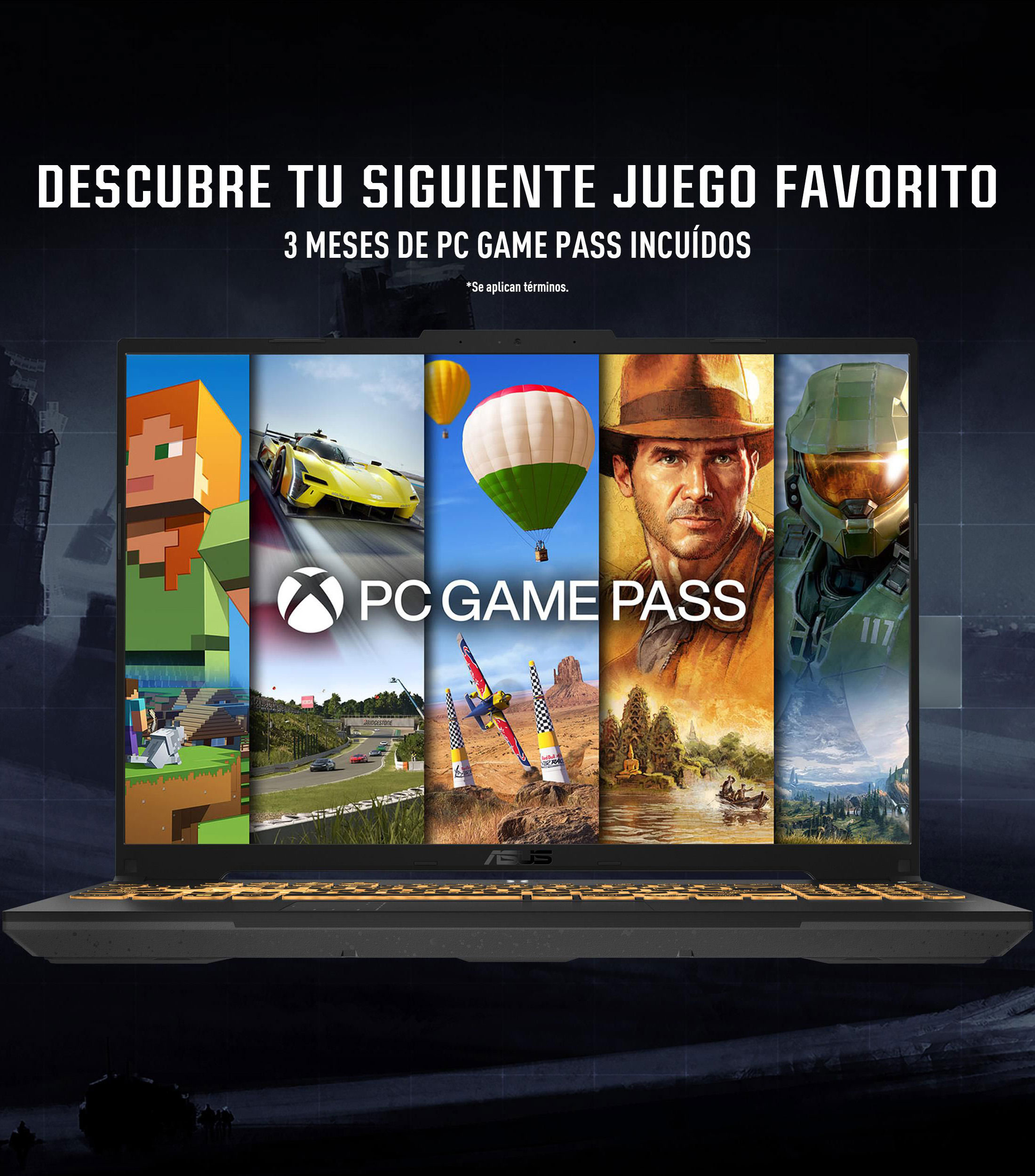Laptop Gaming TUF F16, 16", Nvidia RTX 4050, Intel Core 5, RAM 16 GB DDR5, SSD 512 GB