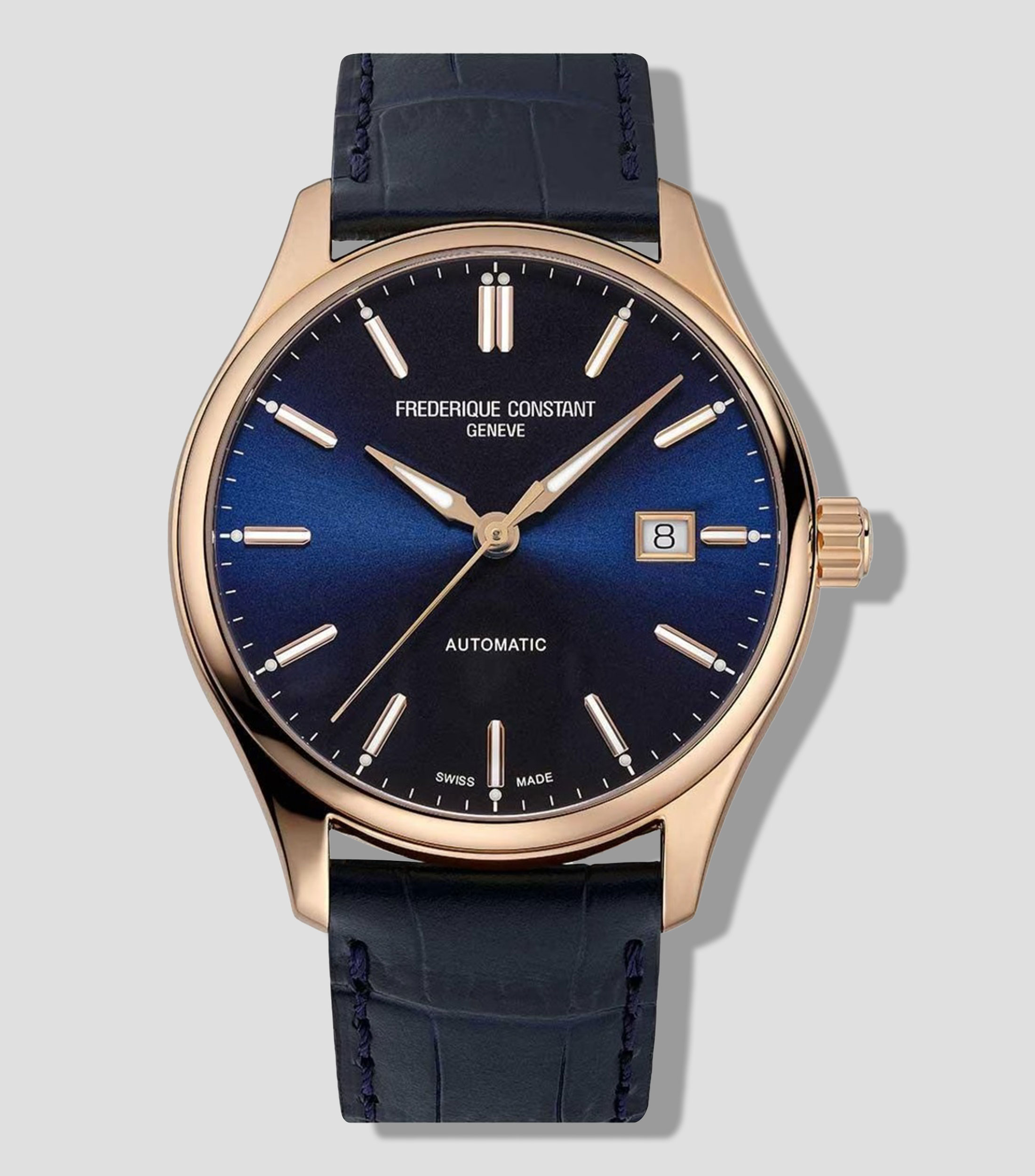 Reloj para Hombre Classic Index Date, Casual, Azul