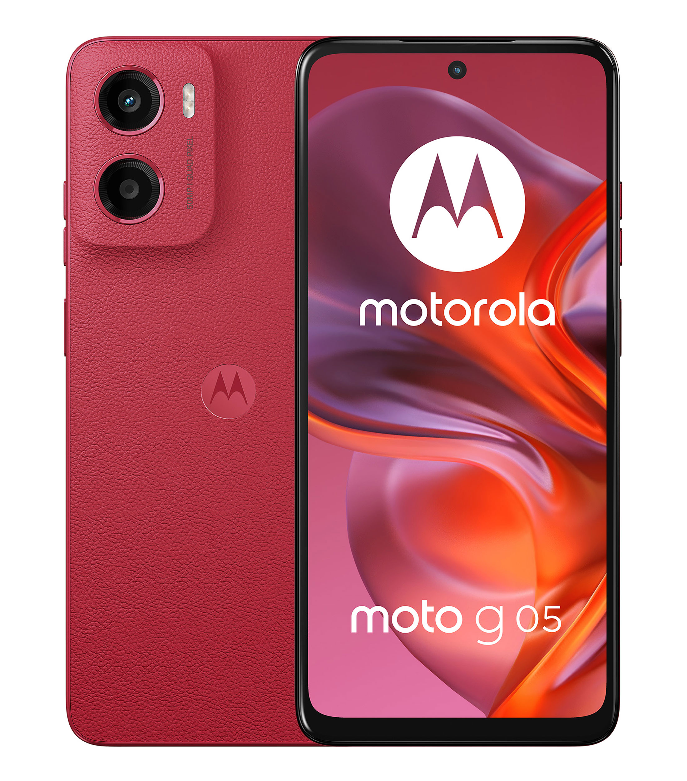 Celular Moto G05 128 GB 4 GB RAM Rojo Desbloqueado