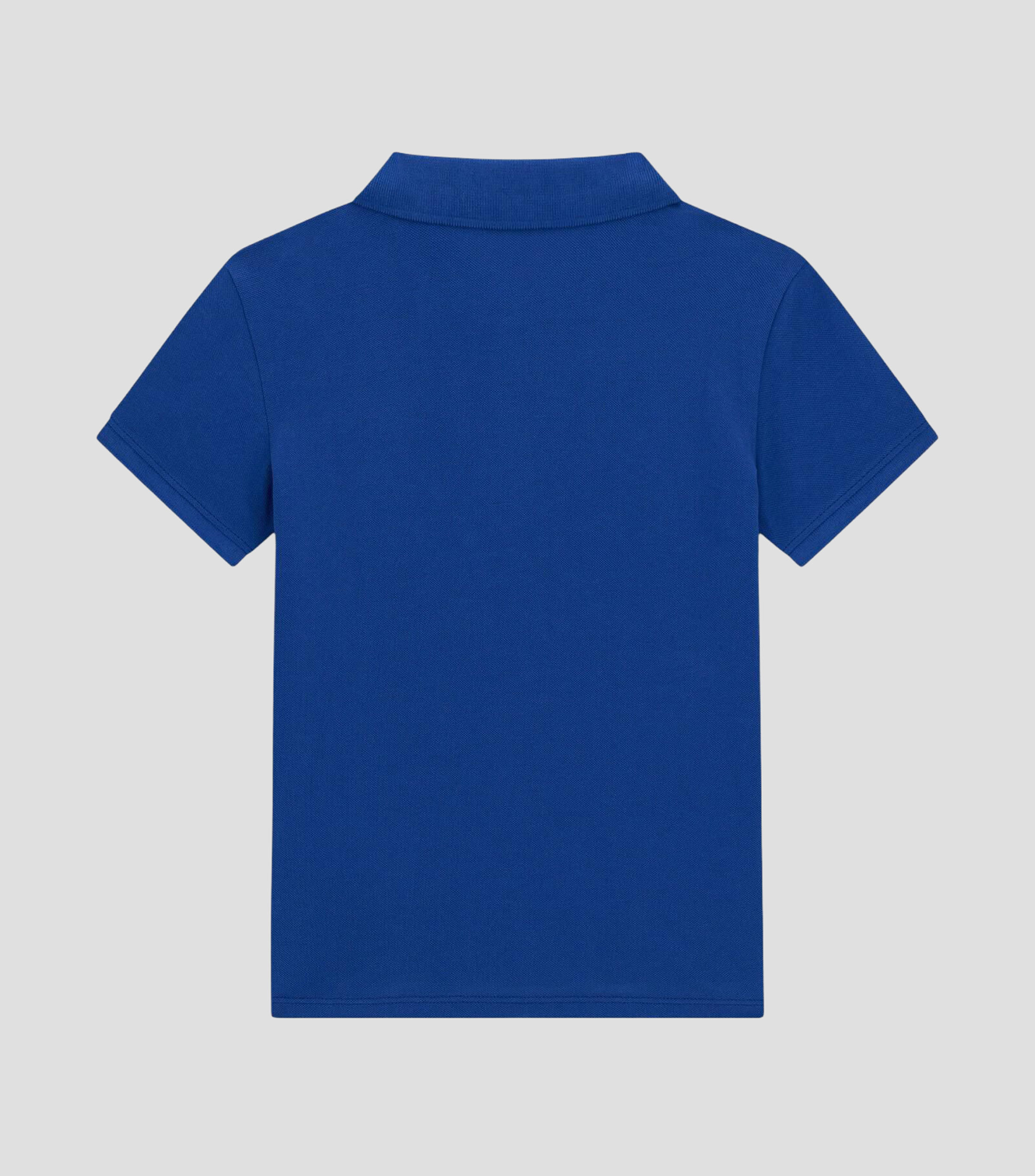 Playera tipo polo manga corta lisa Niño