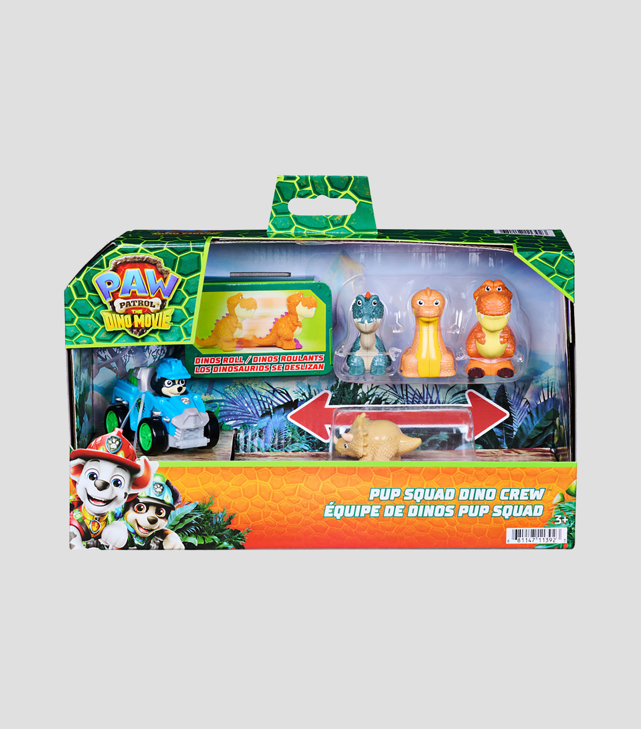 Set Figuras Rex y Dinosaurios Paw Patrol