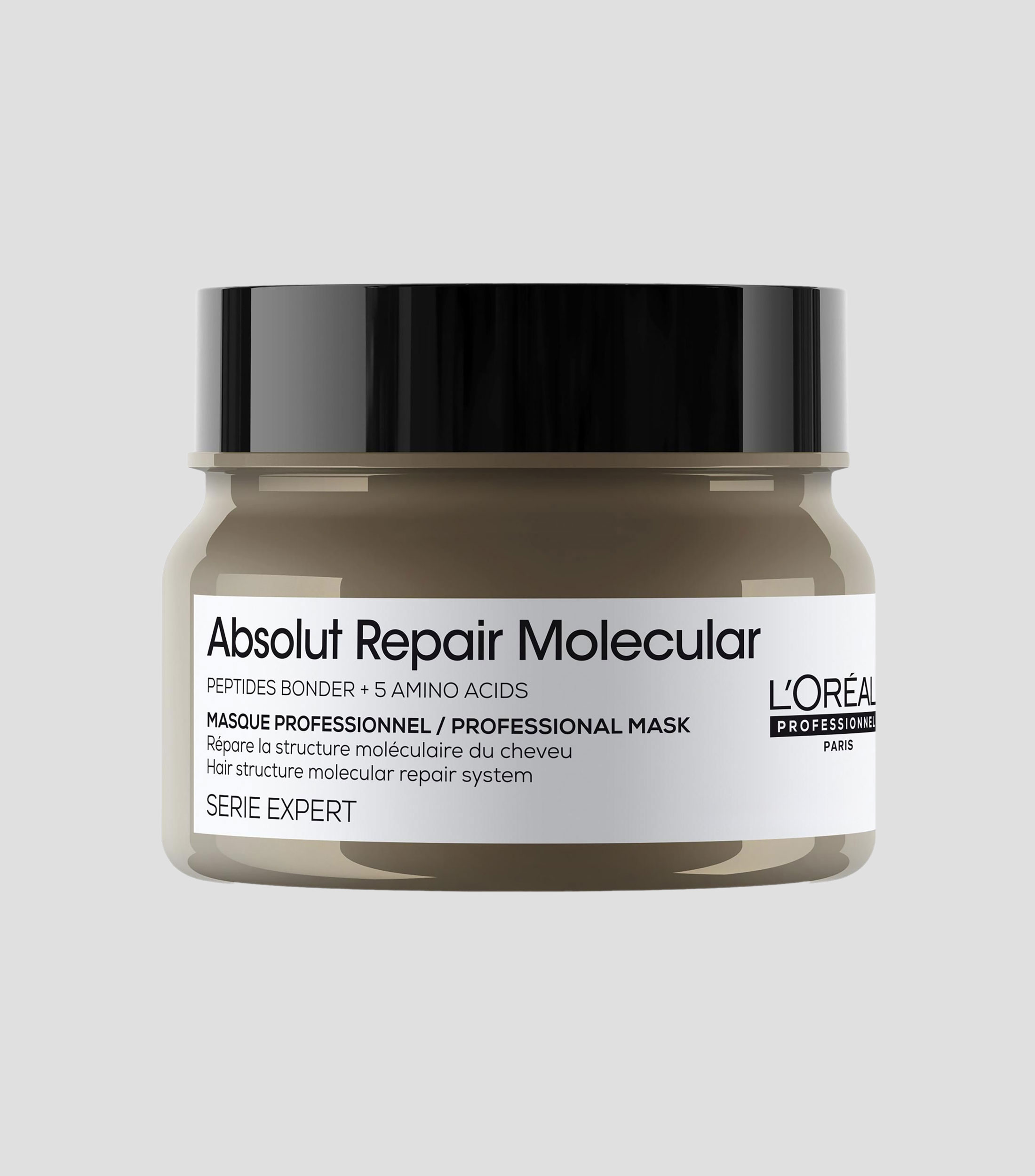 Mascarilla Absolut Repair Molecular para cabello, 250 ml