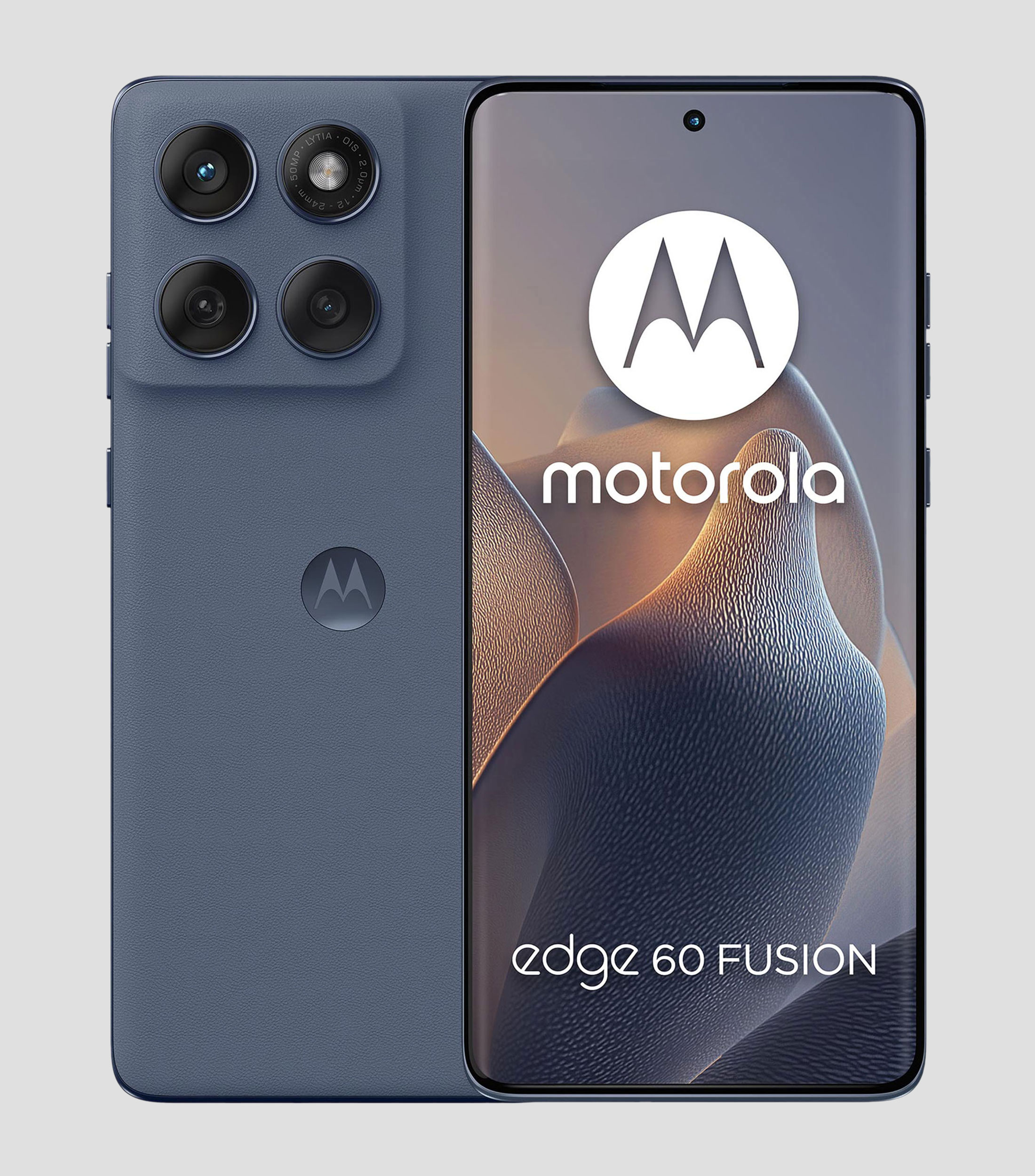 Celular Moto Edge 60 Fusion, 256 GB, 8 GB RAM, azul, desbloqueado