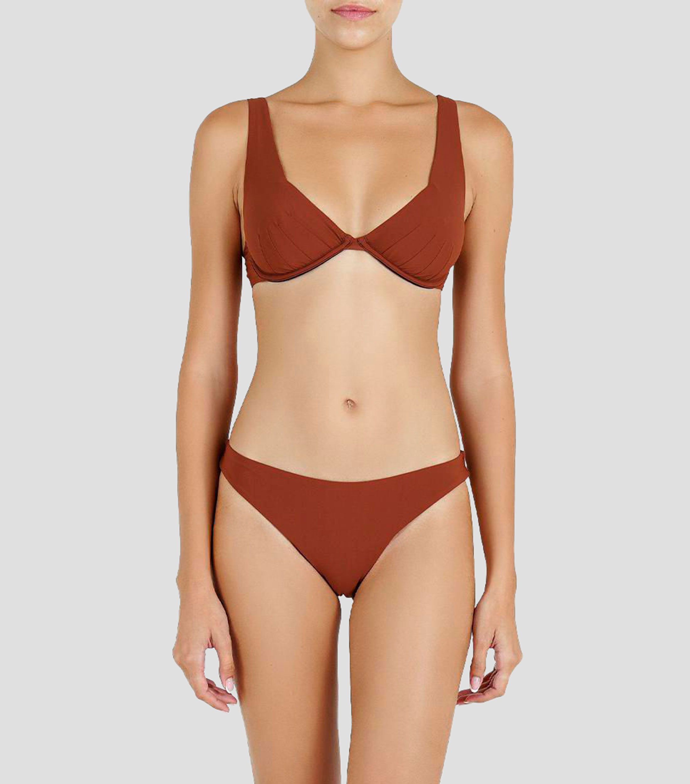 Bikini top corsetero Cumaseba liso Mujer