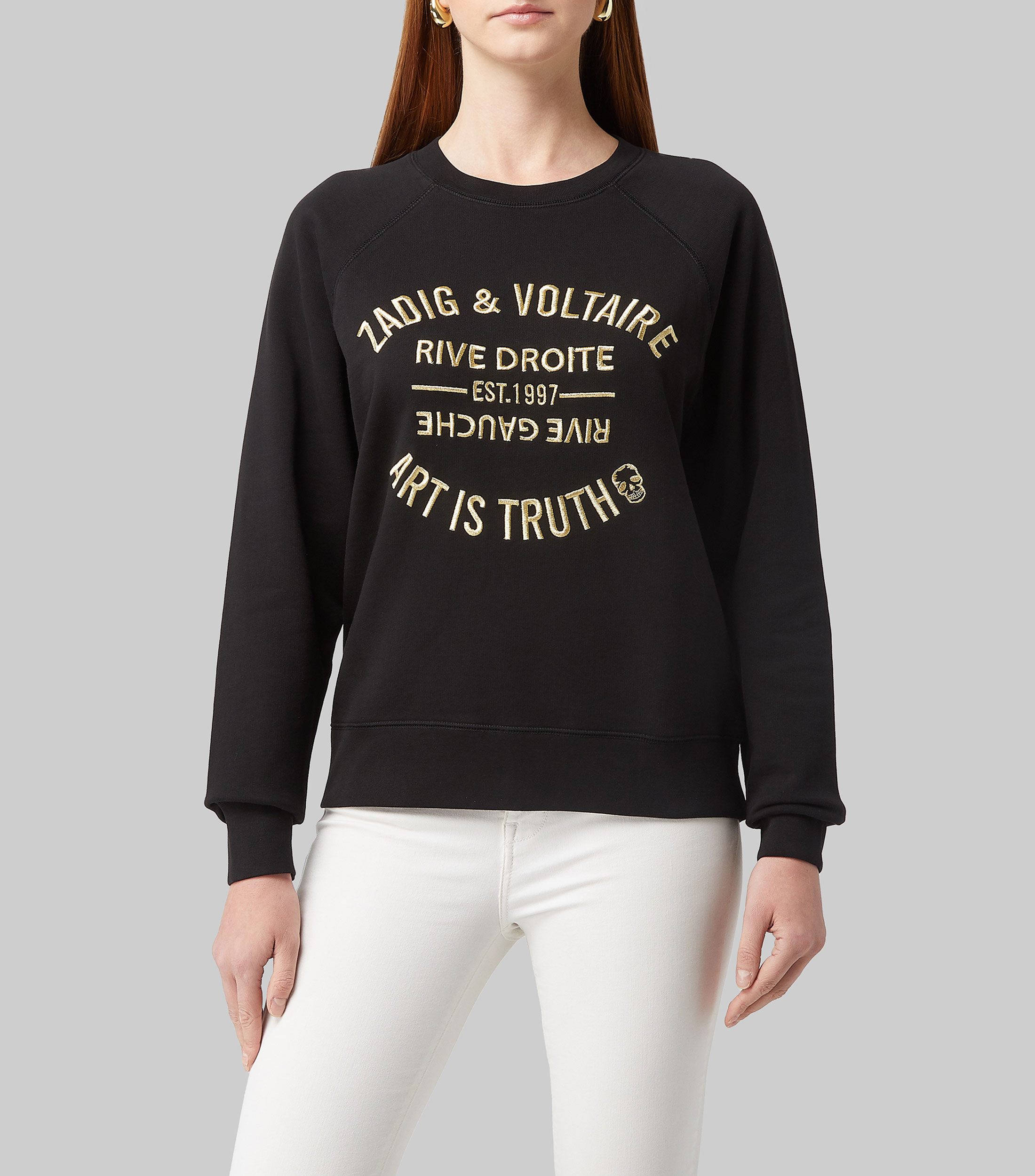 Sudadera con estampado Mujer