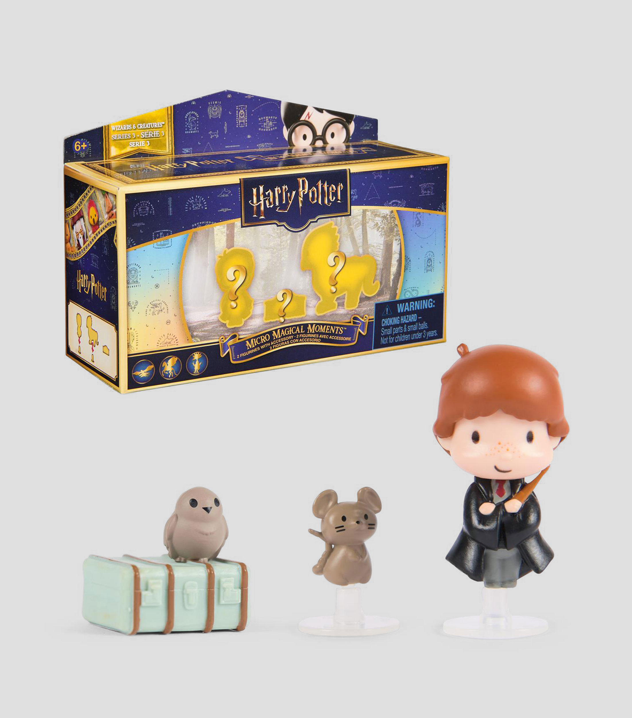 Juguete sorpresa de magos y criaturas de la serie Wizarding World Harry Potter