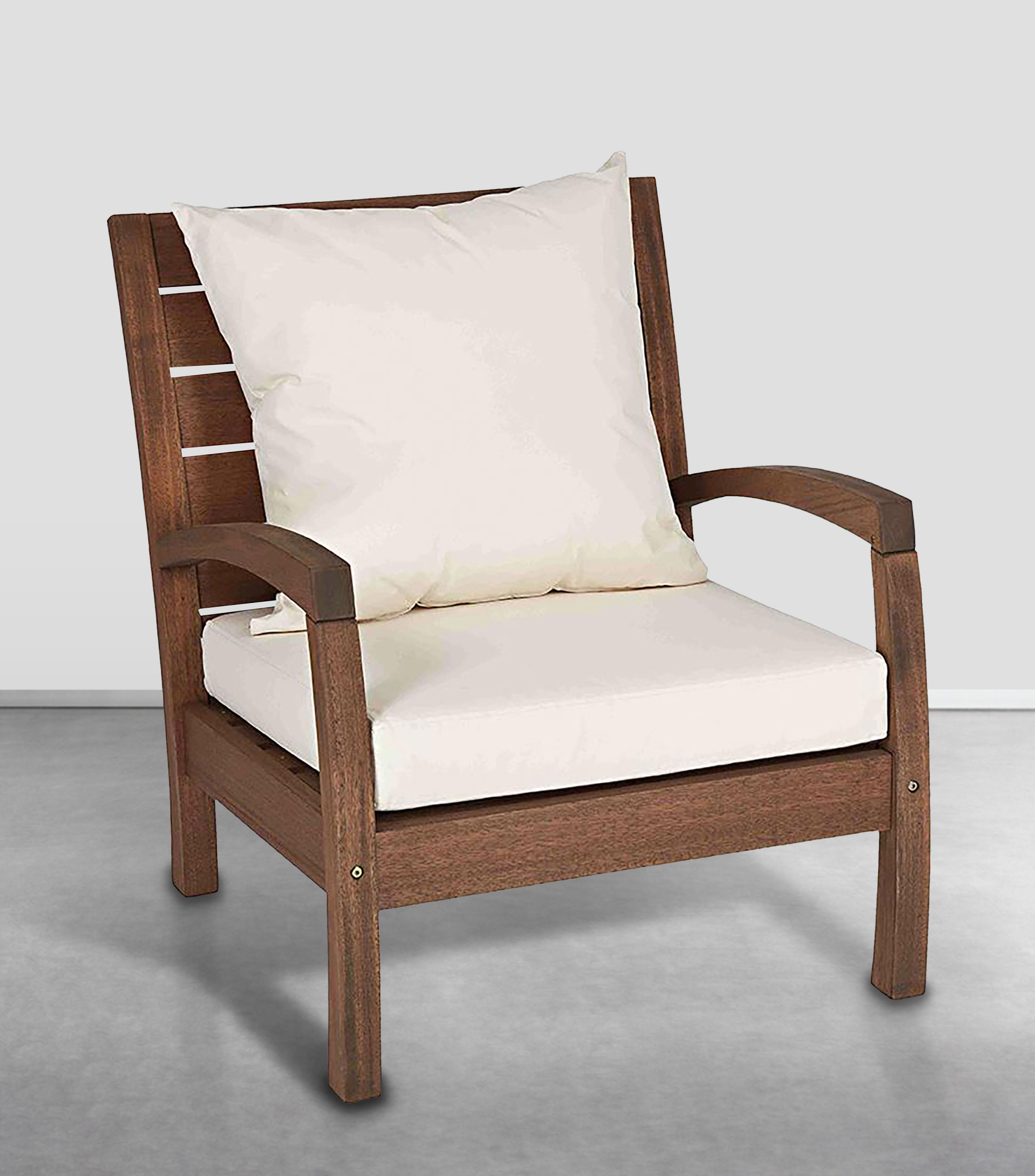 Sillón individual para Exterior Vilarica en madera