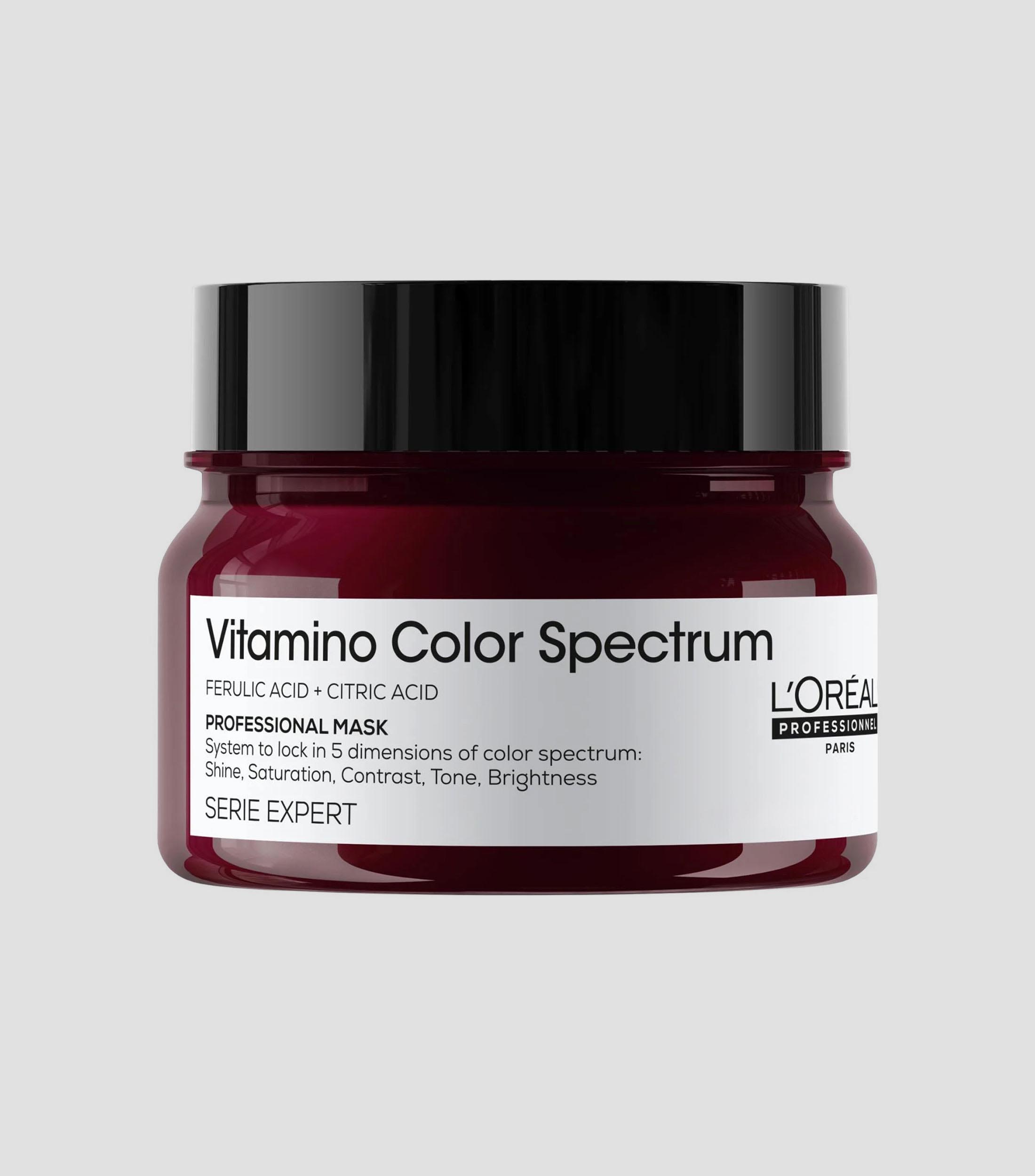 Mascarilla Vitamino Color Spectrum para cabello tenido, 250 ml