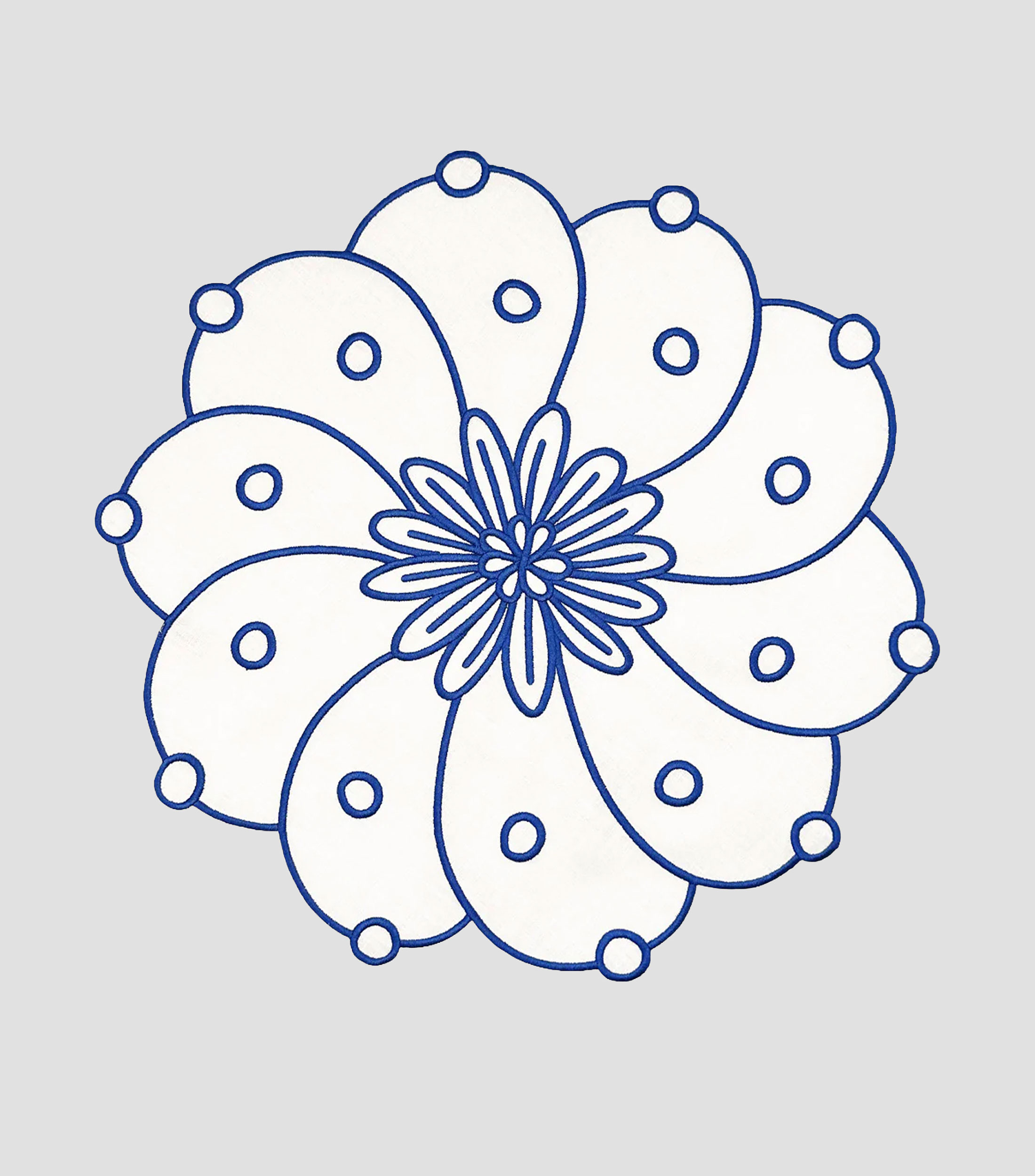 Set de 4 manteles individuales Identidad Azul
