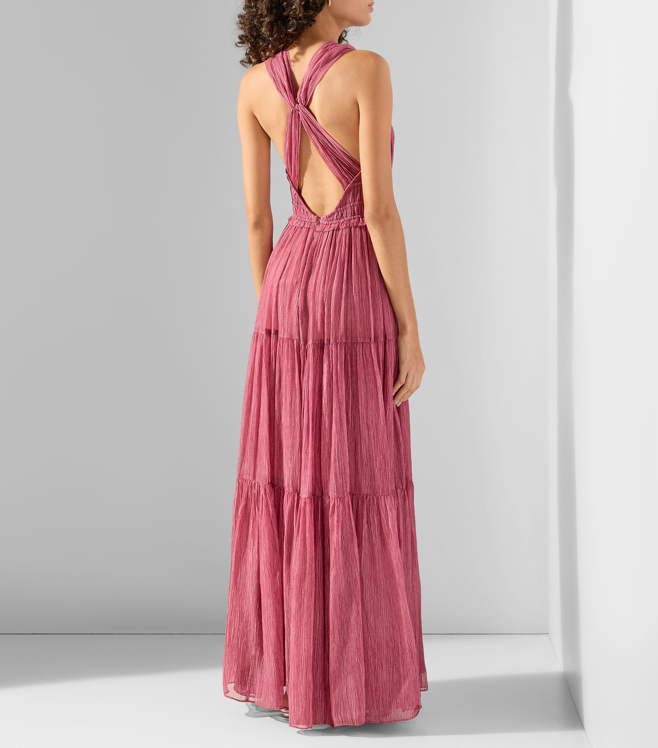 Vestido maxi liso Freesie Mujer