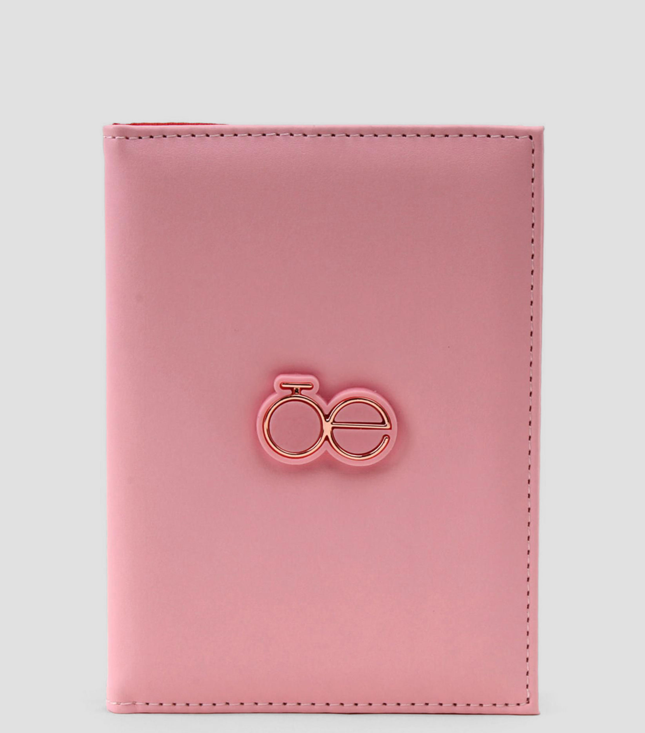 Porta pasaporte rosa Mujer