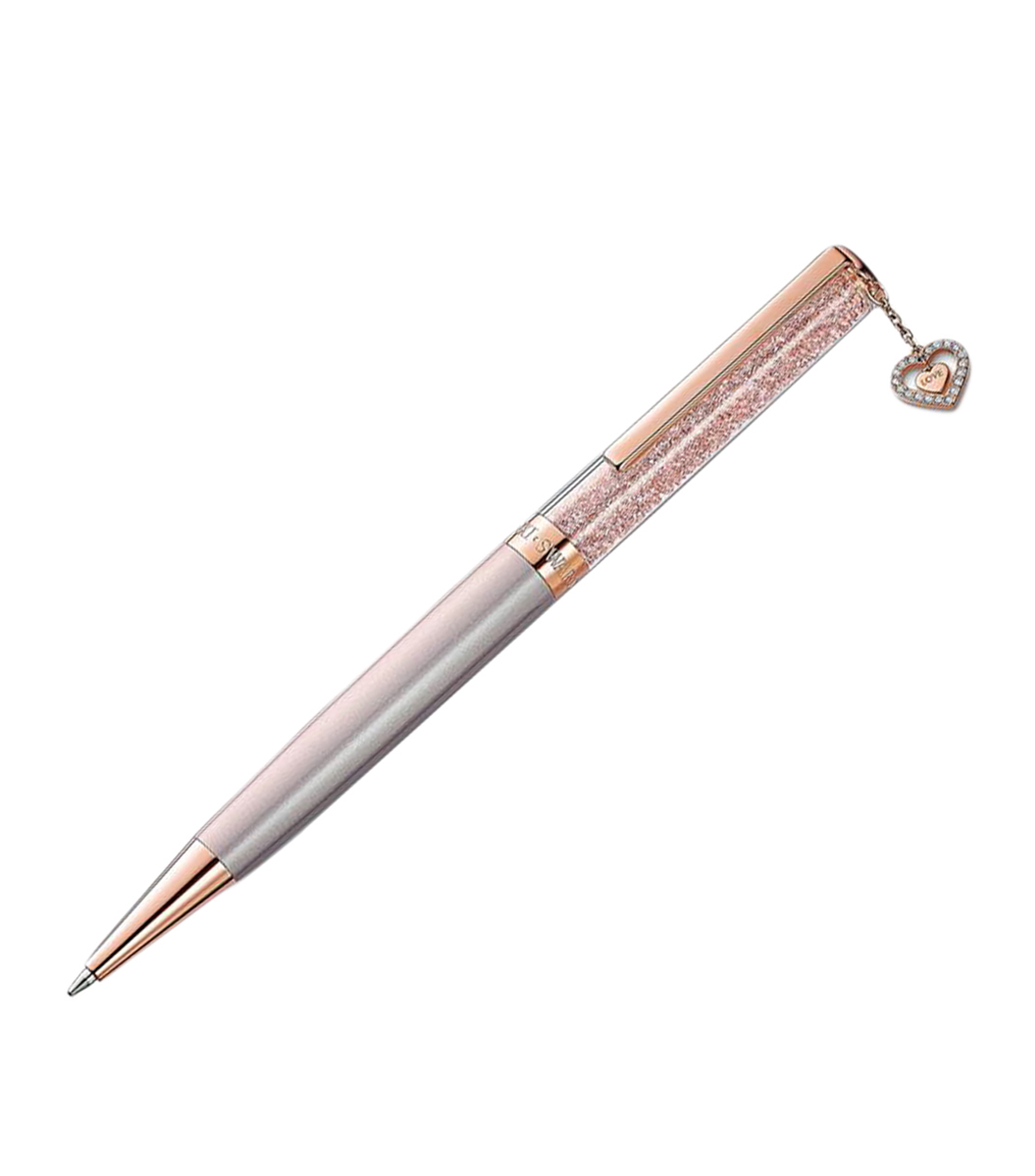 CRYSTALLINE BP PEN LOVE HEART