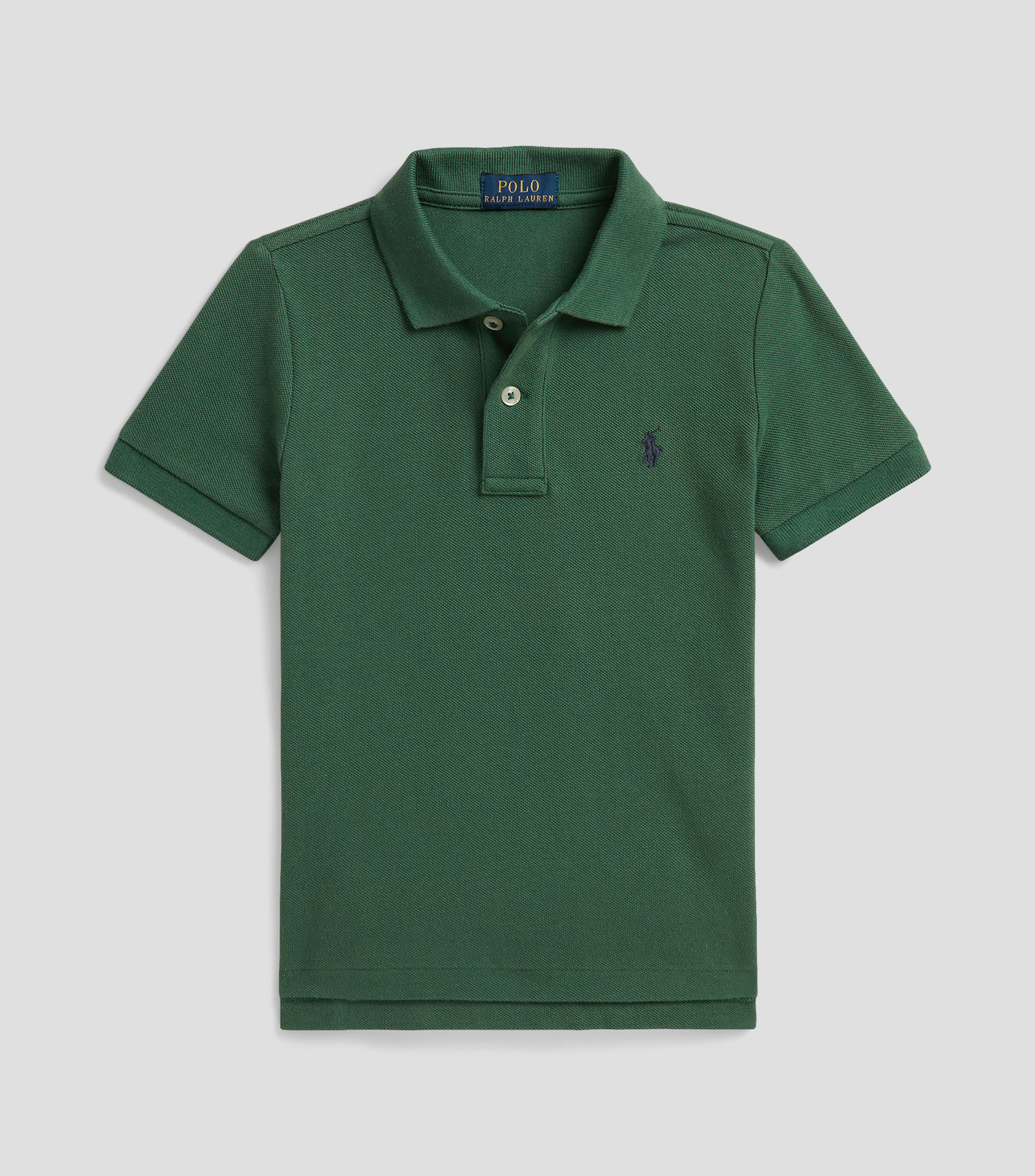 Playera tipo polo manga corta lisa Niño