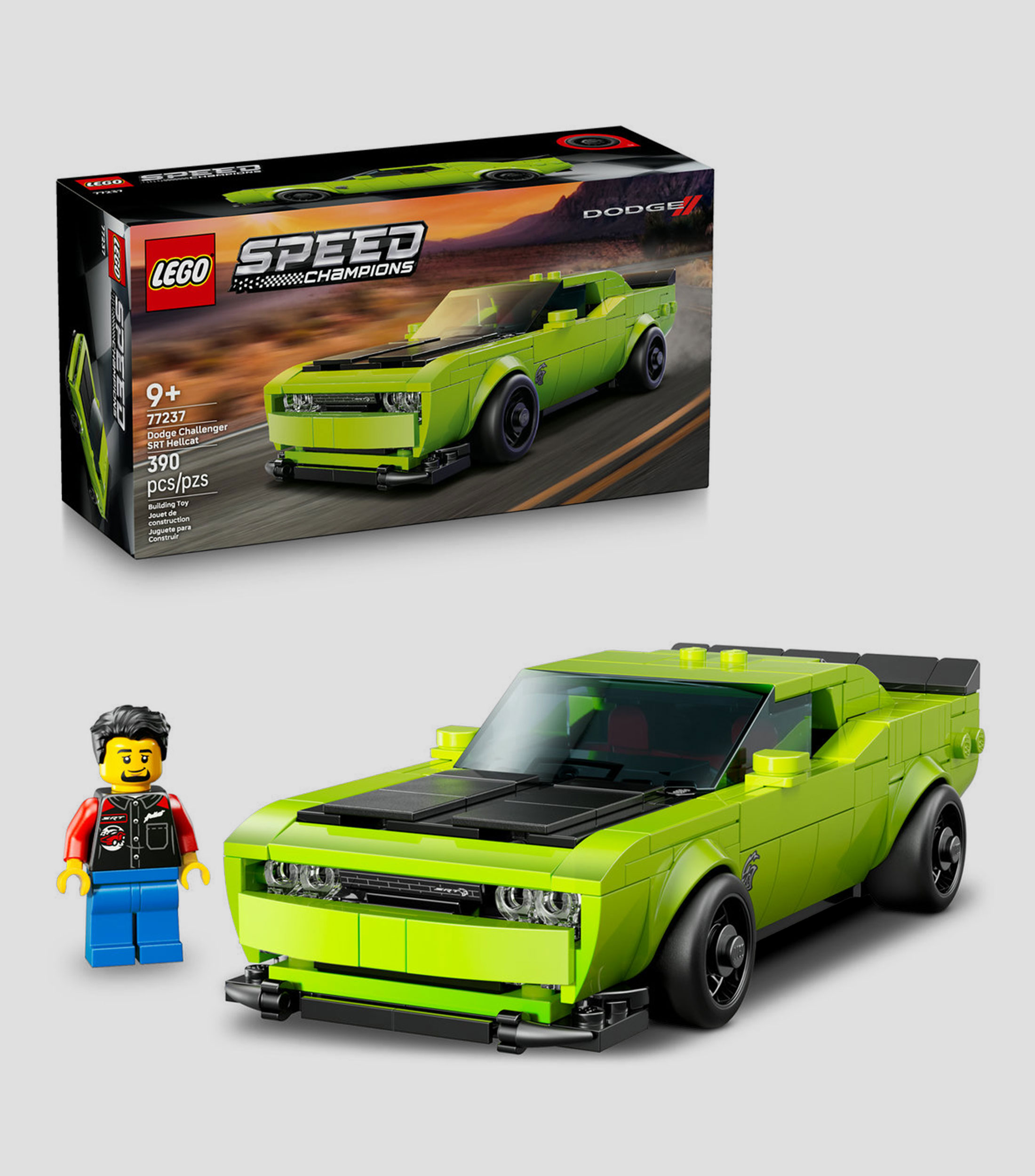 Lego Speed Champions Auto Deportivo Dodge Challenger SRT Hellcat 77237
