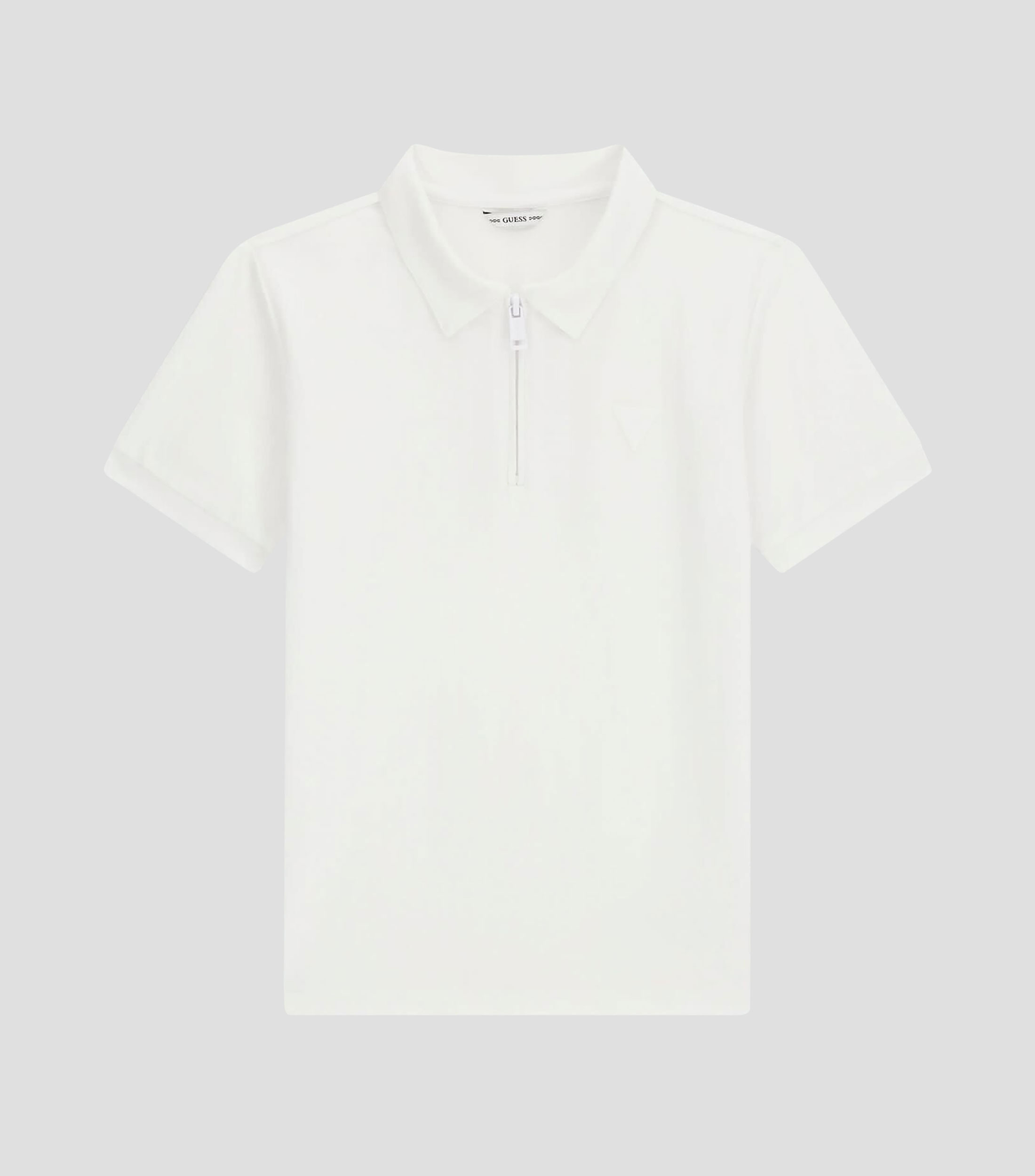 Playera tipo polo manga corta lisa Niño