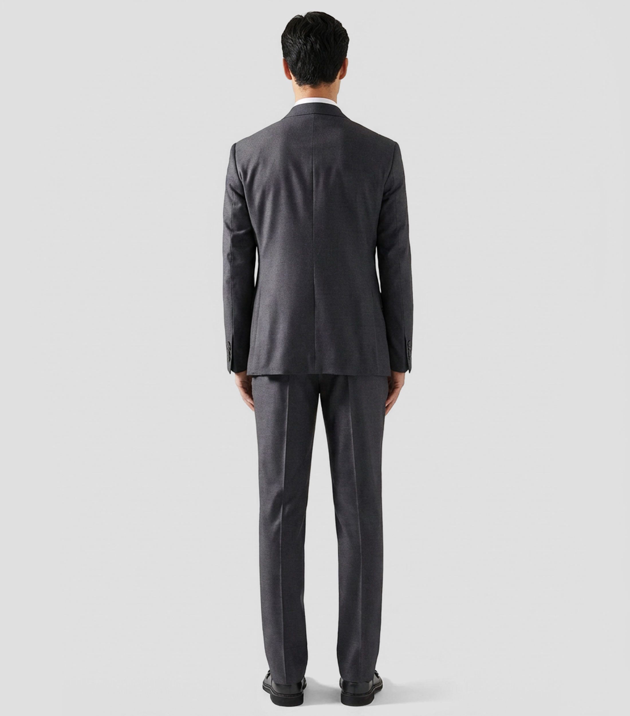 Traje de Lana corte Slim Hombre