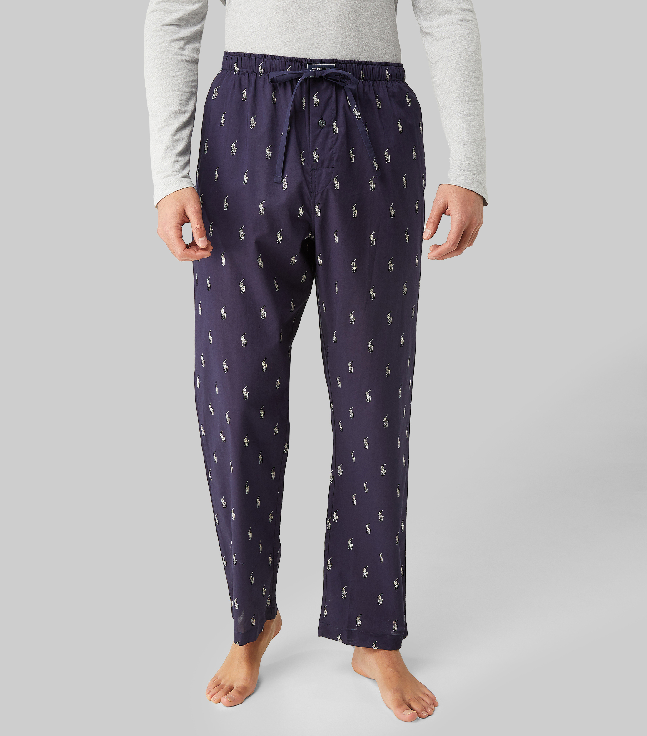 Polo Lauren Pantalón Pijama Hombre - Hierro