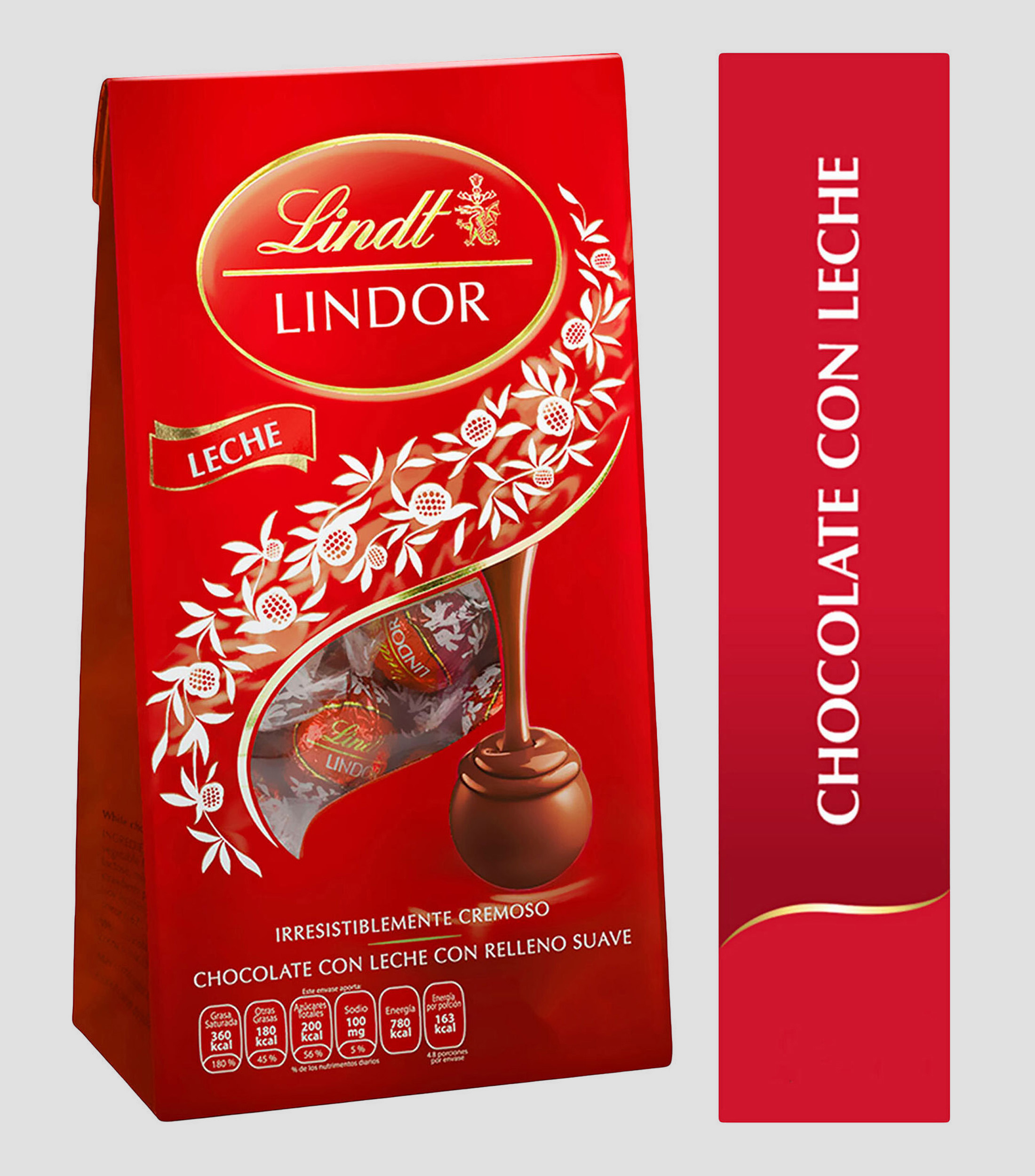 Chocolates con Leche Lindor, 144 gr
