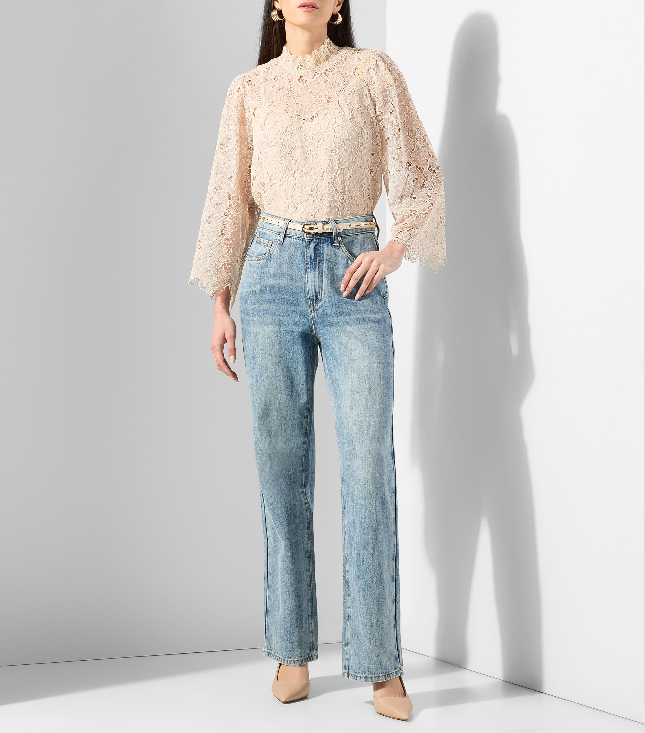 Jeans Recto Mujer