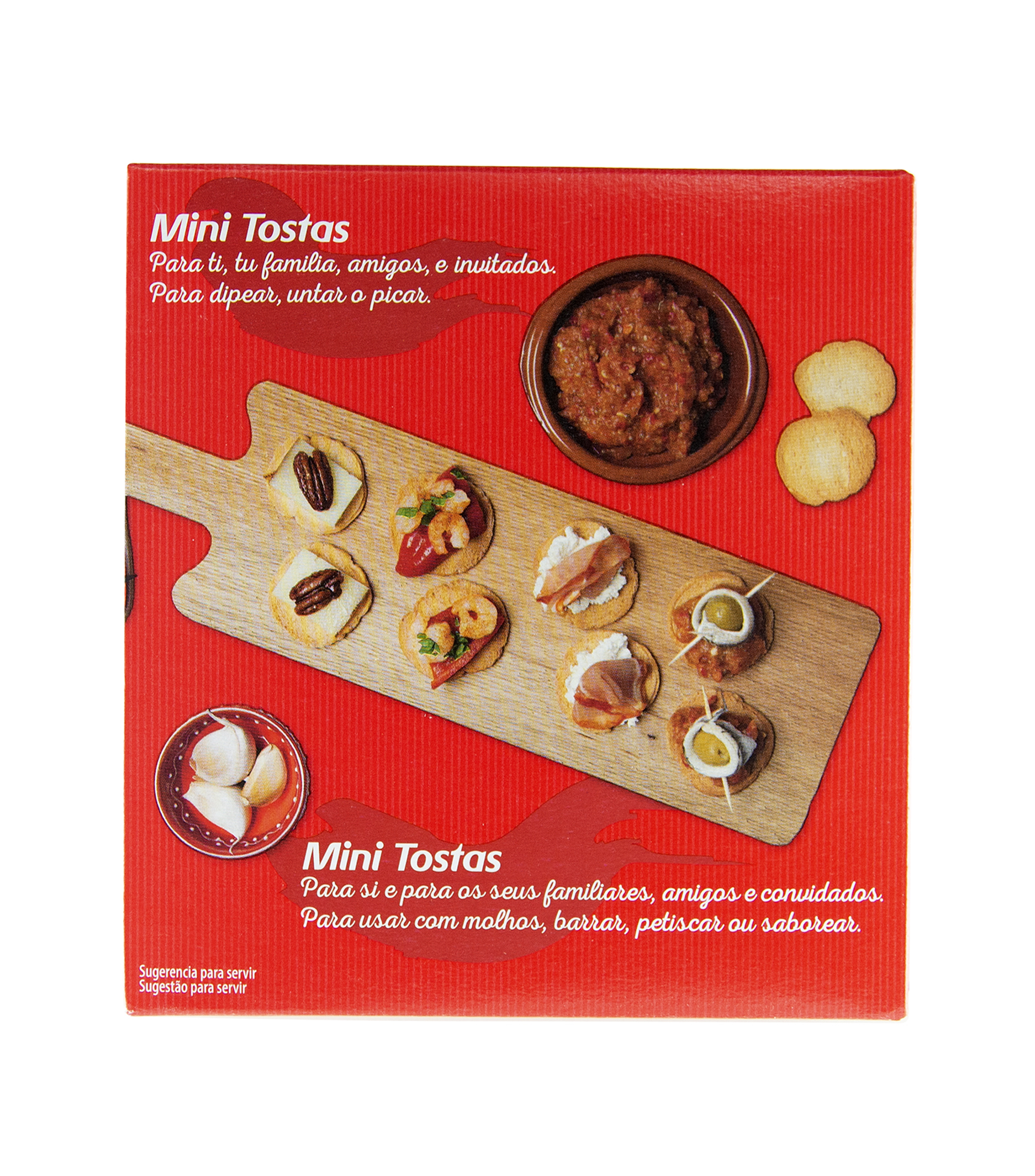 Mini Tostas Melba Redondo, 110 gr