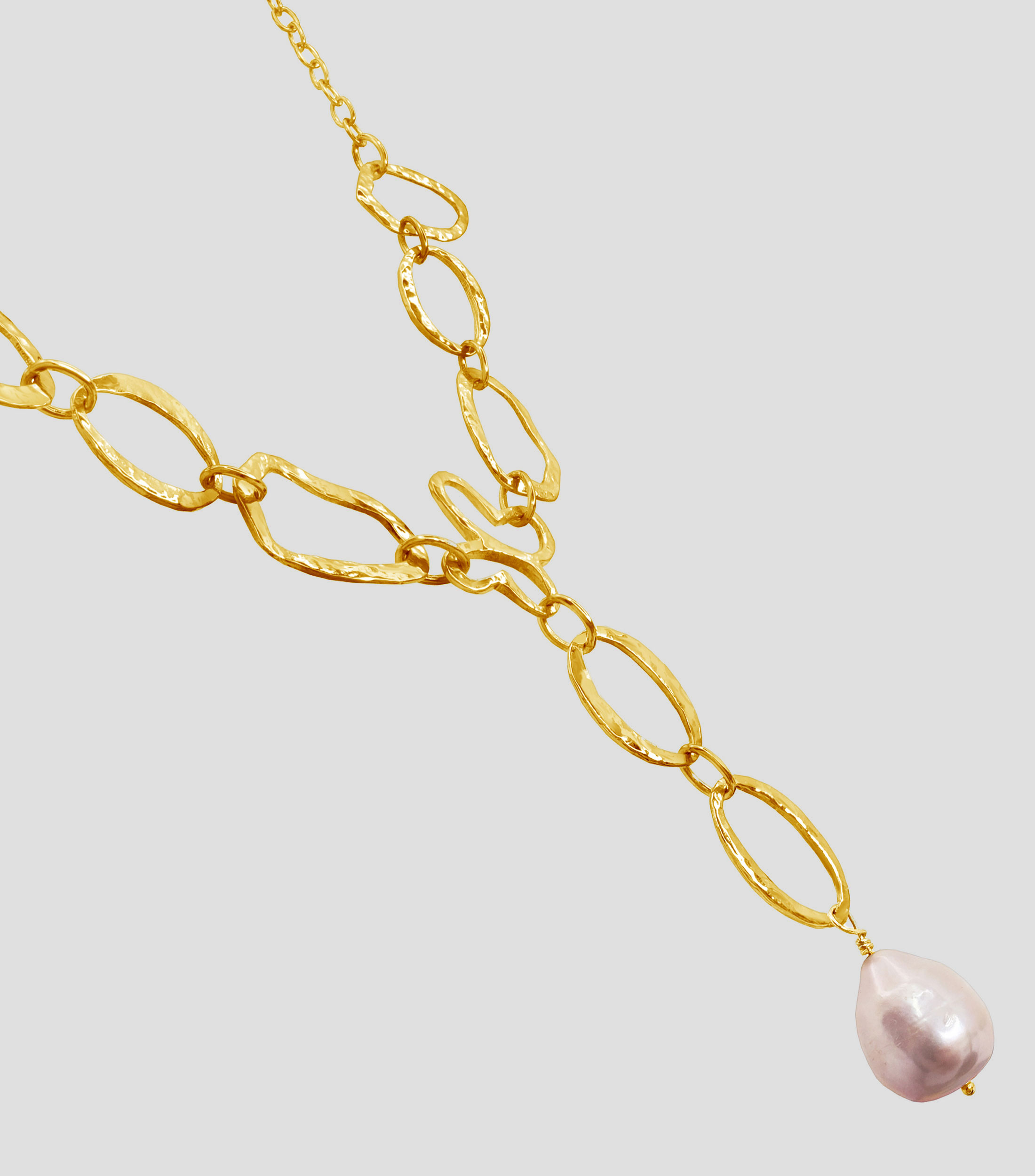 Collar en Plata .925 Liberty con Perla Mujer