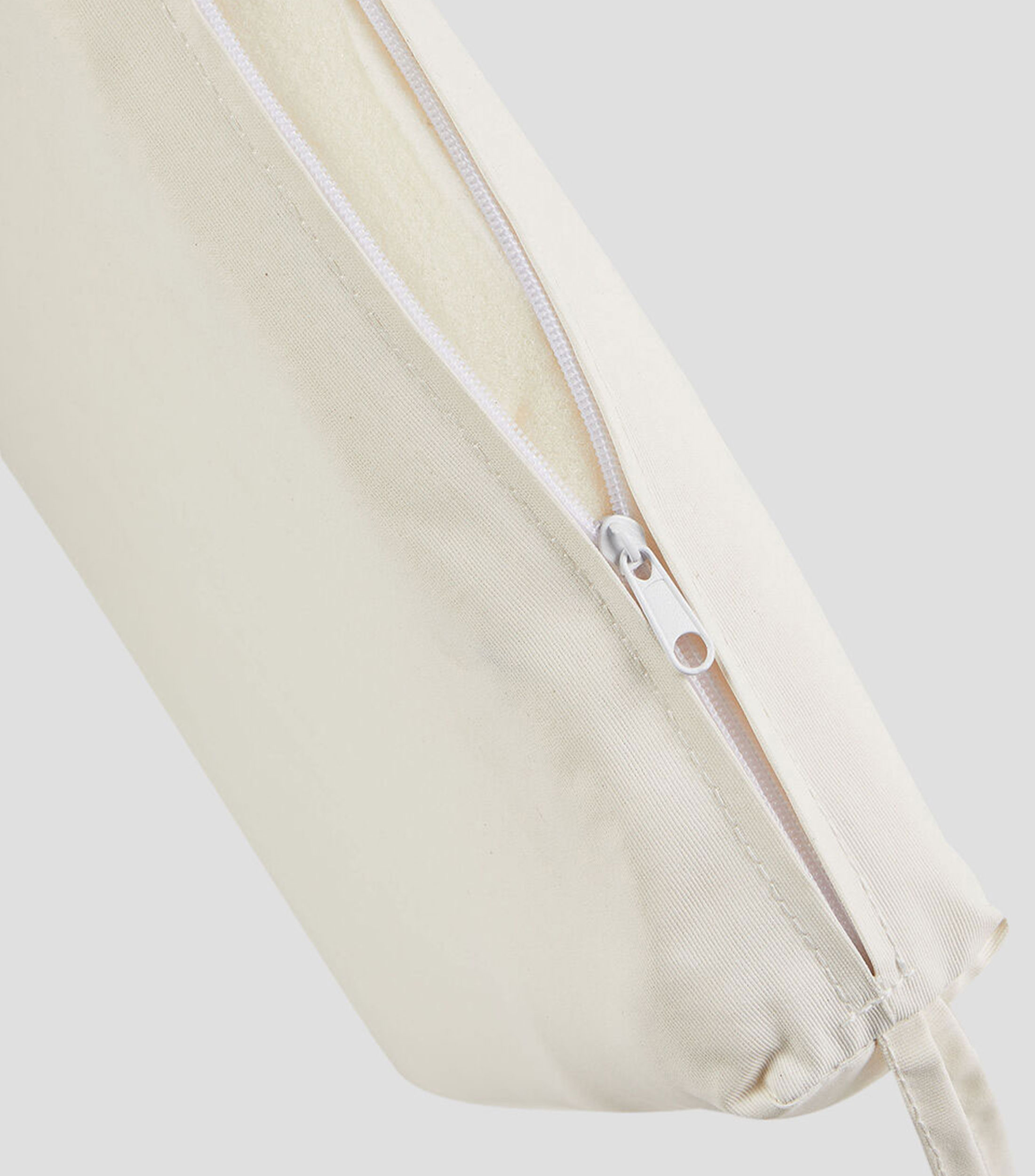 Cojín para silla plegable liso Crema