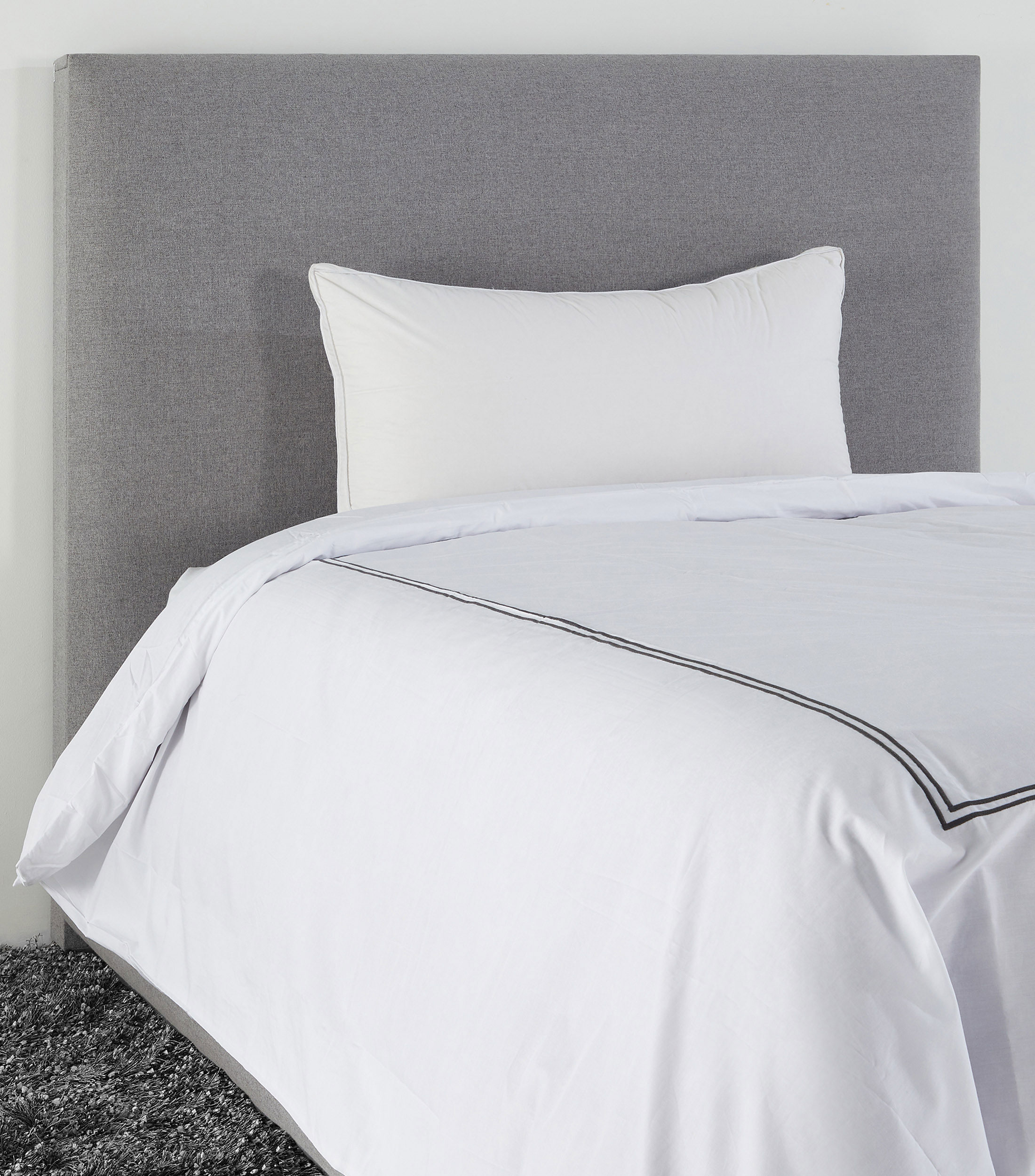 Funda para Duvet Matrimonial, Queen Size blanco