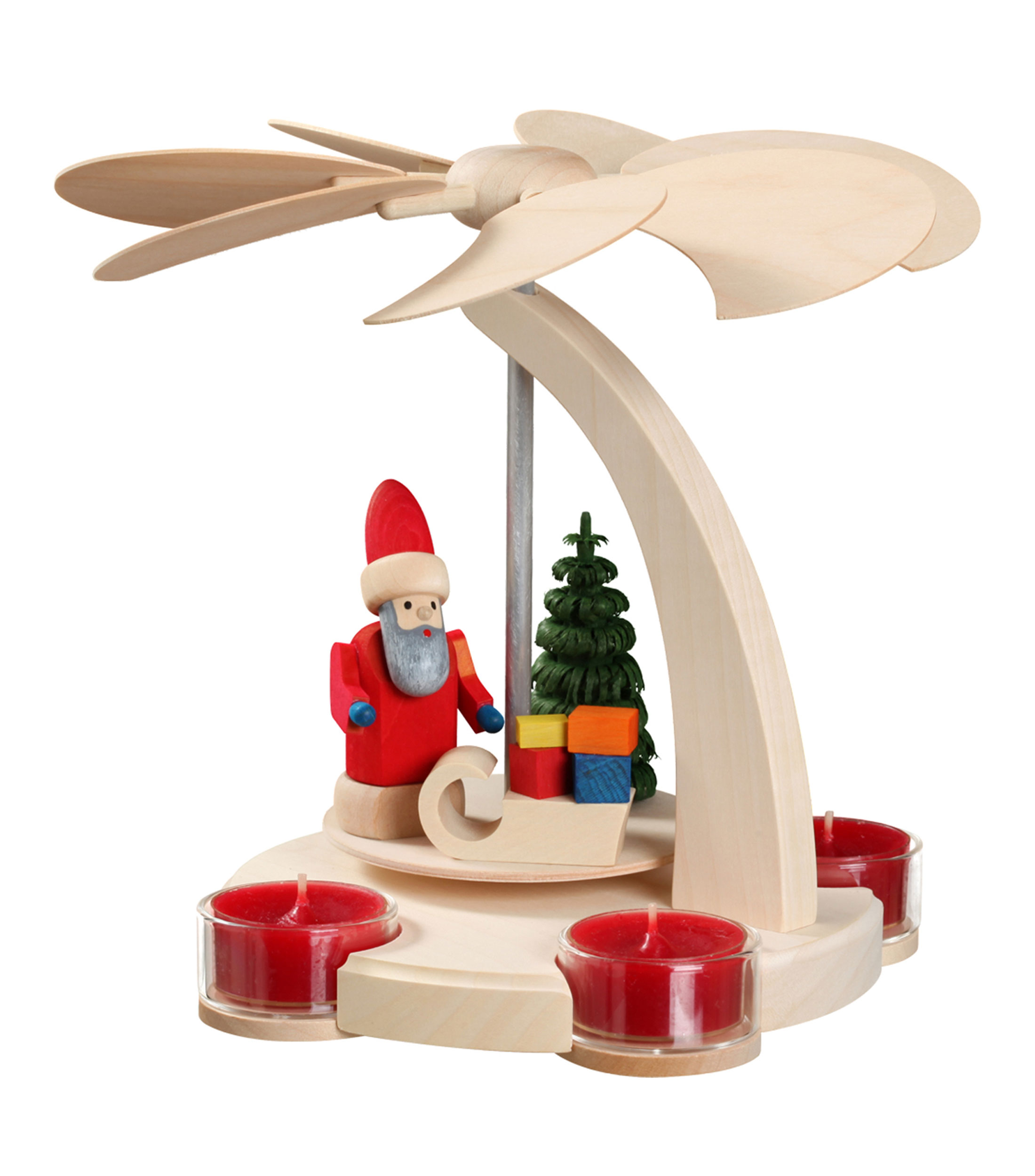 Rysi Figura Decorativa Santa Claus con Trineo en madera - El Palacio de ...