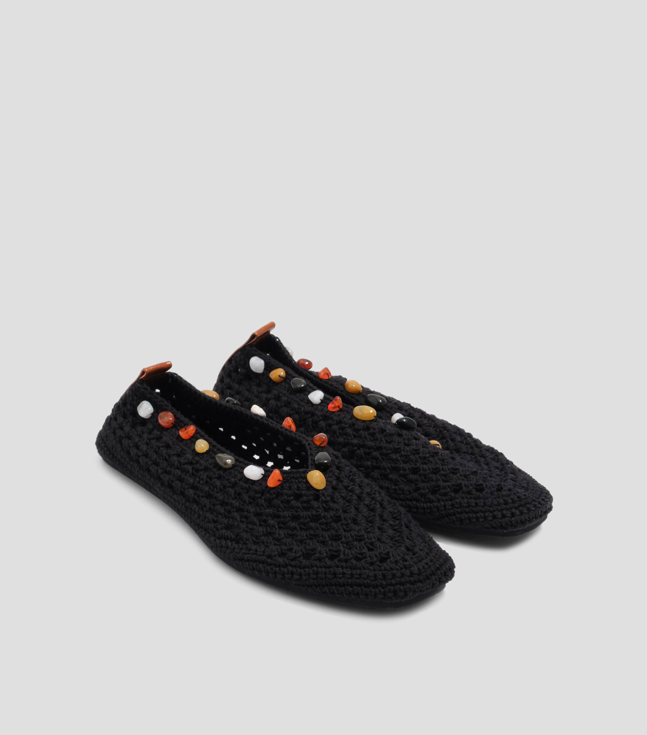 Flats con piedras decorativas Mujer